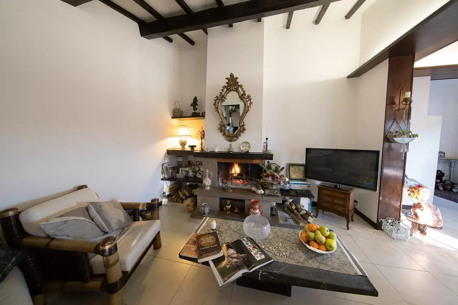 Living room in B&B L'Orologio