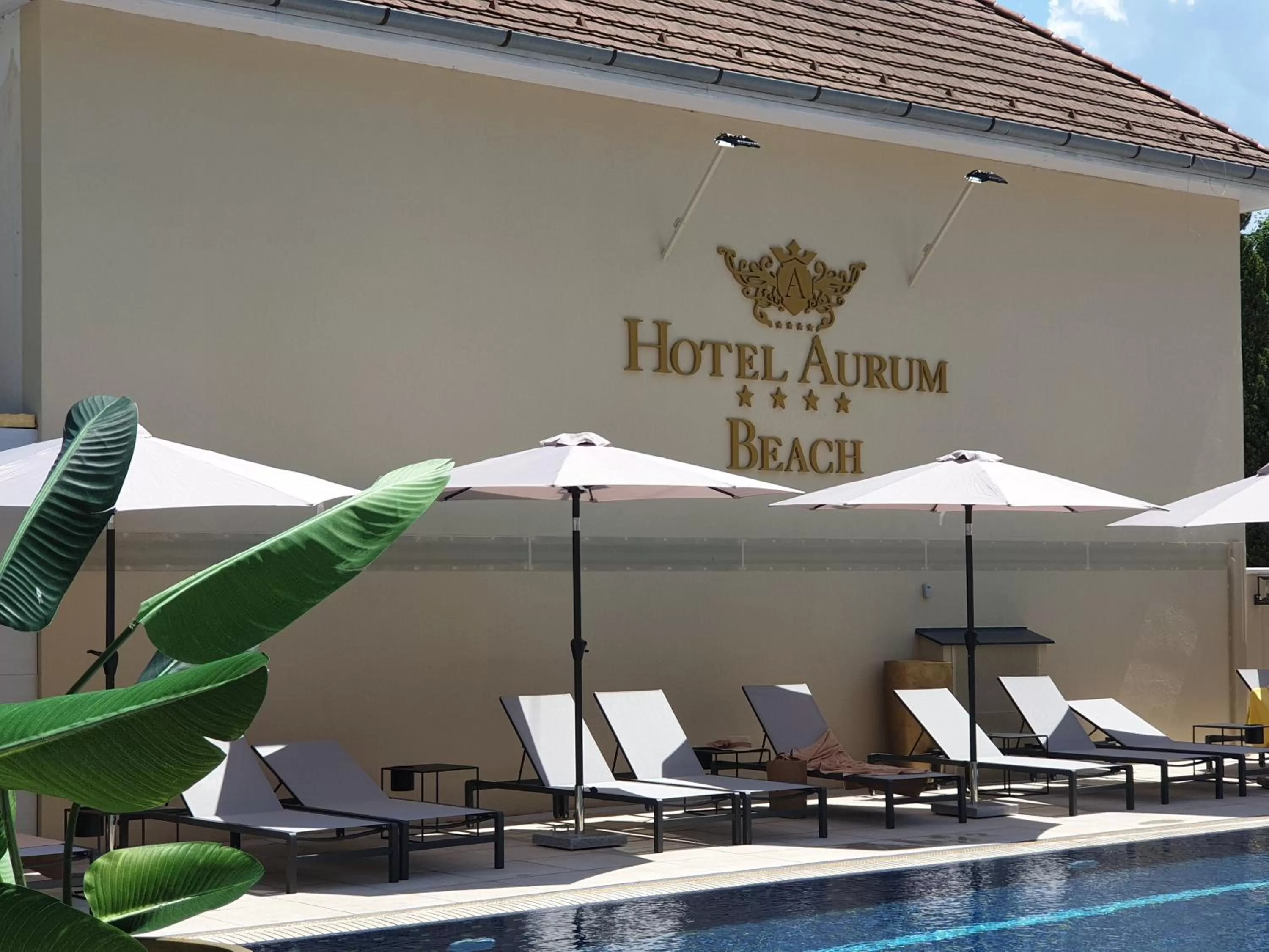 Swimming pool in Hotel Aurum