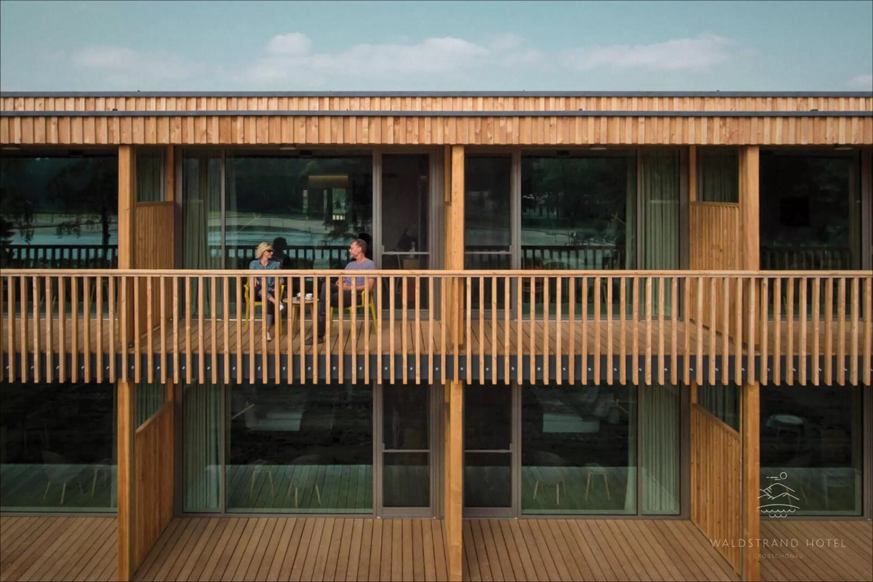 Balcony/Terrace in Waldstrand-Hotel Großschönau