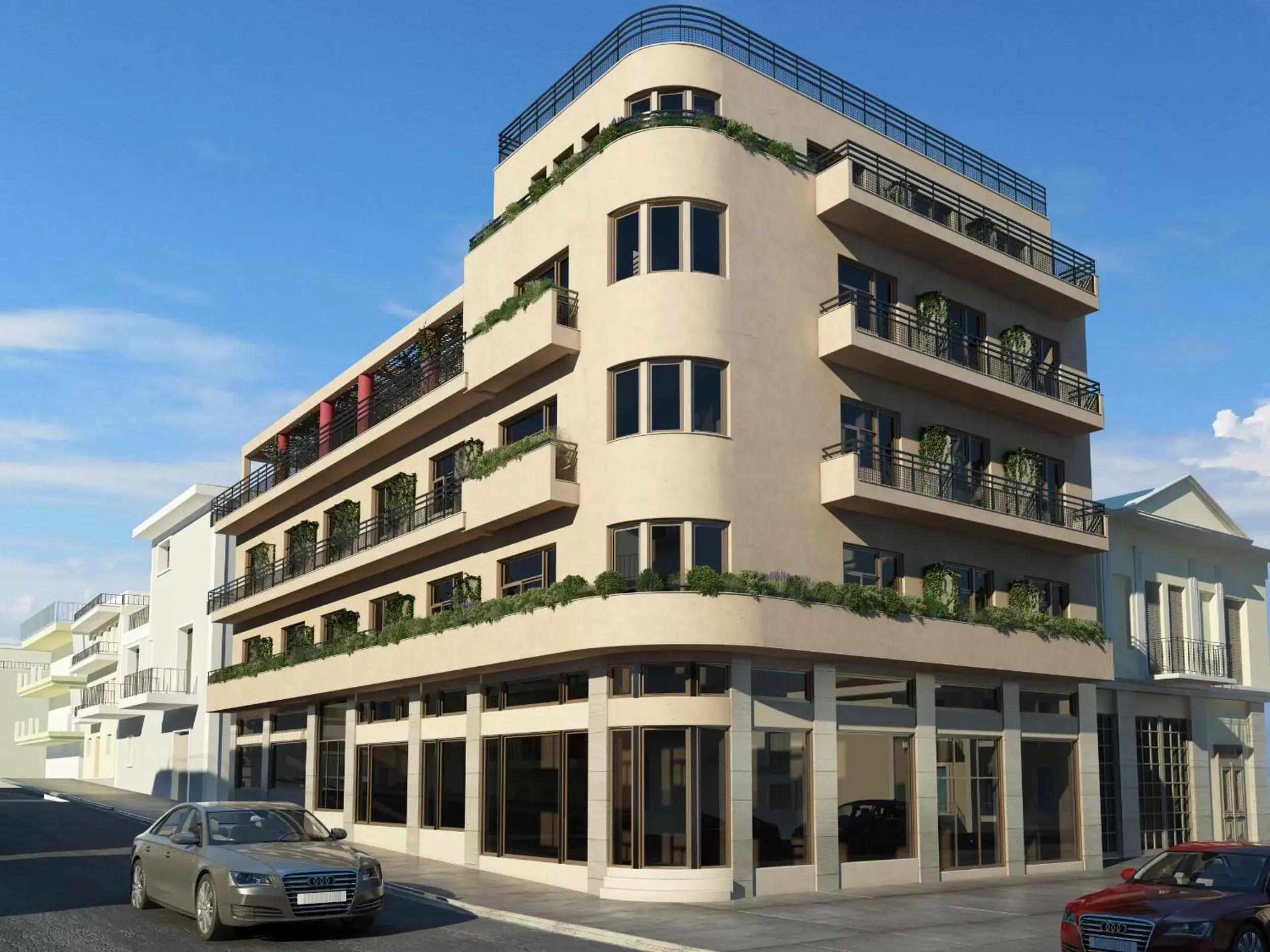 Property Building in Royalty Hotel Athens