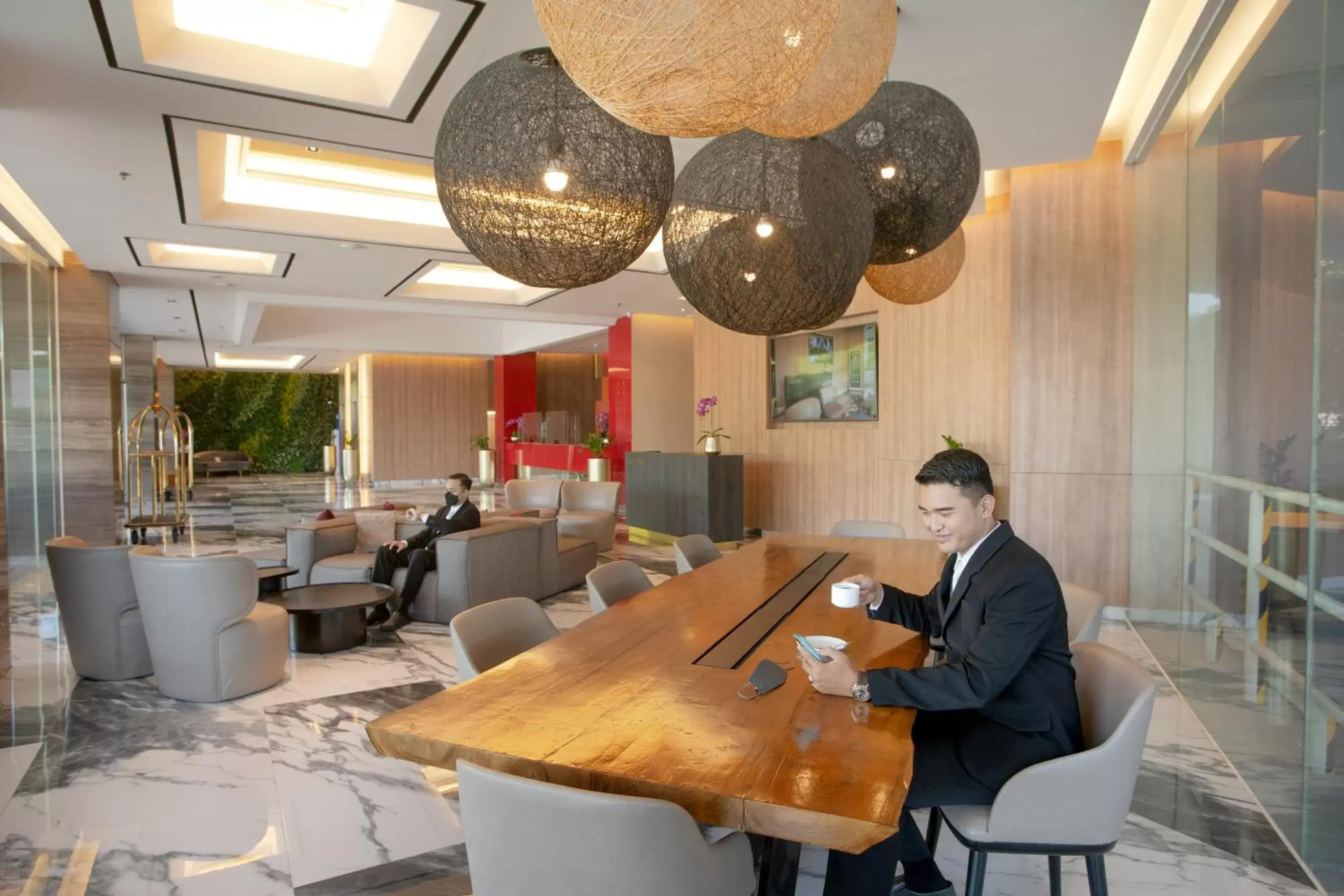 Lobby or reception in The ZHM Premiere Padang Lobby or reception in The ZHM Premiere Padang