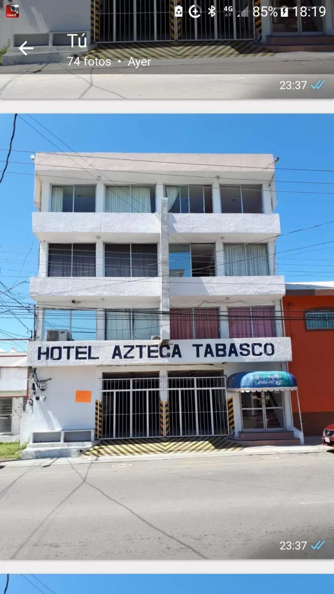 Property Building in Hotel Azteca Tabasco