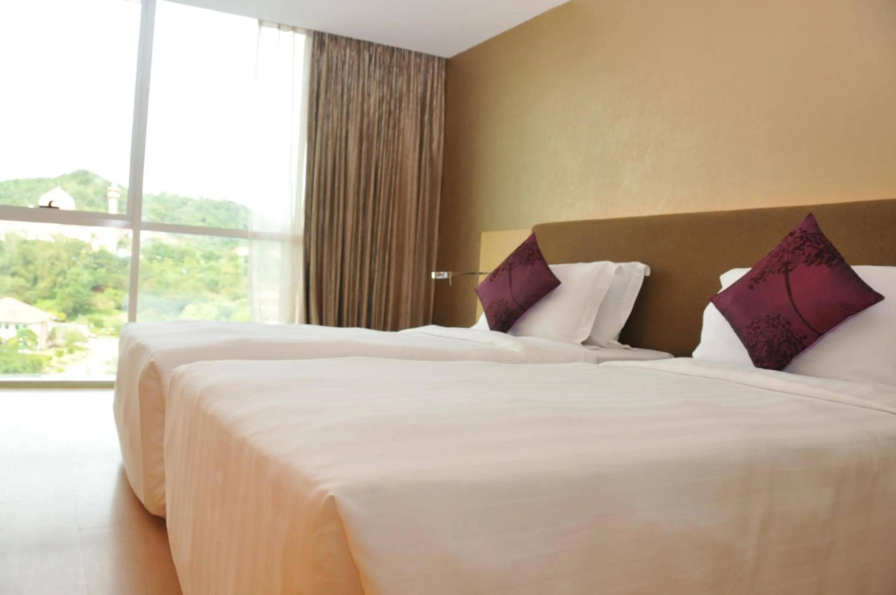 Bed in The Klagan Regency 1Borneo