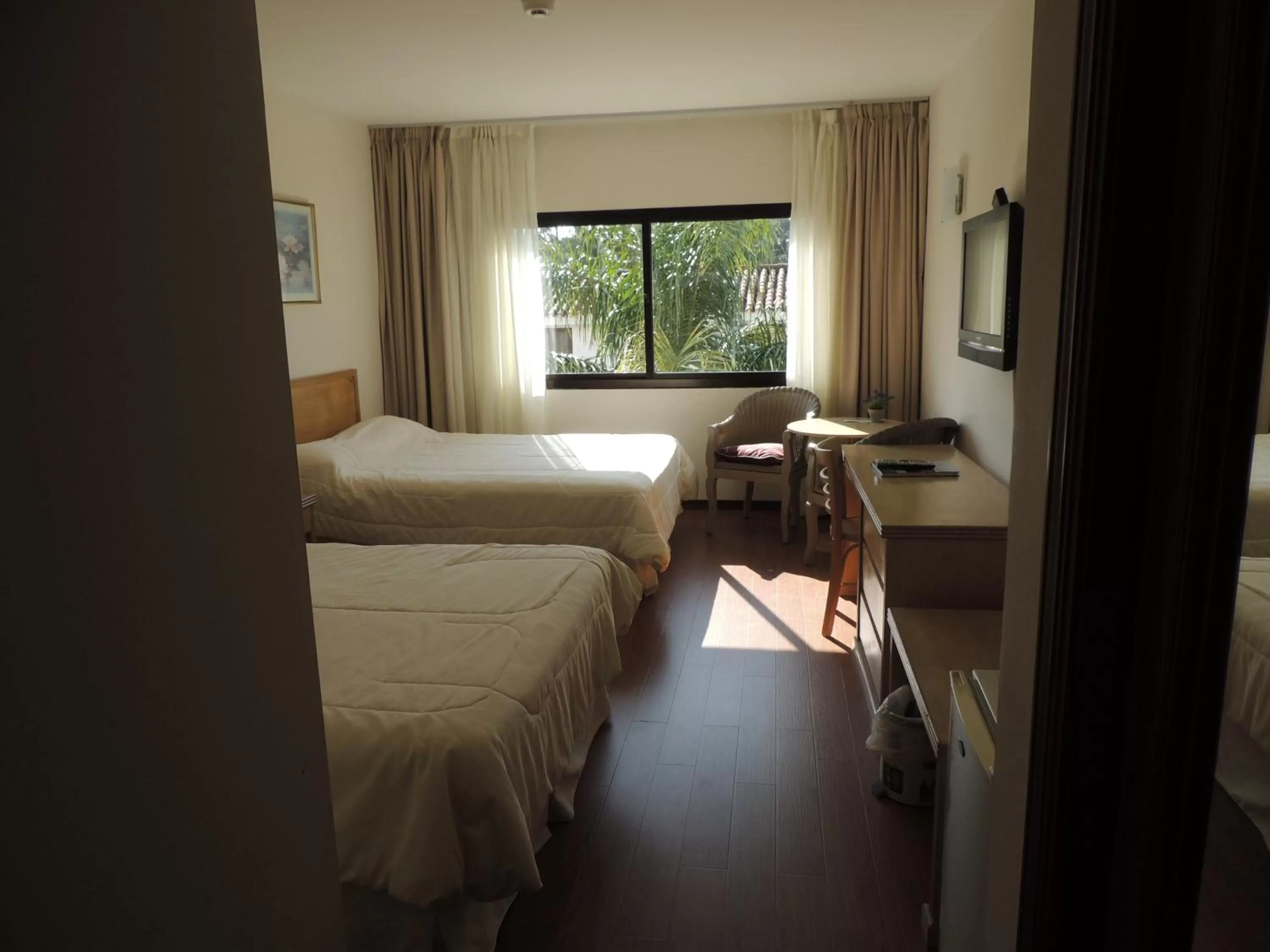 Photo of the whole room, Bed in La Foret