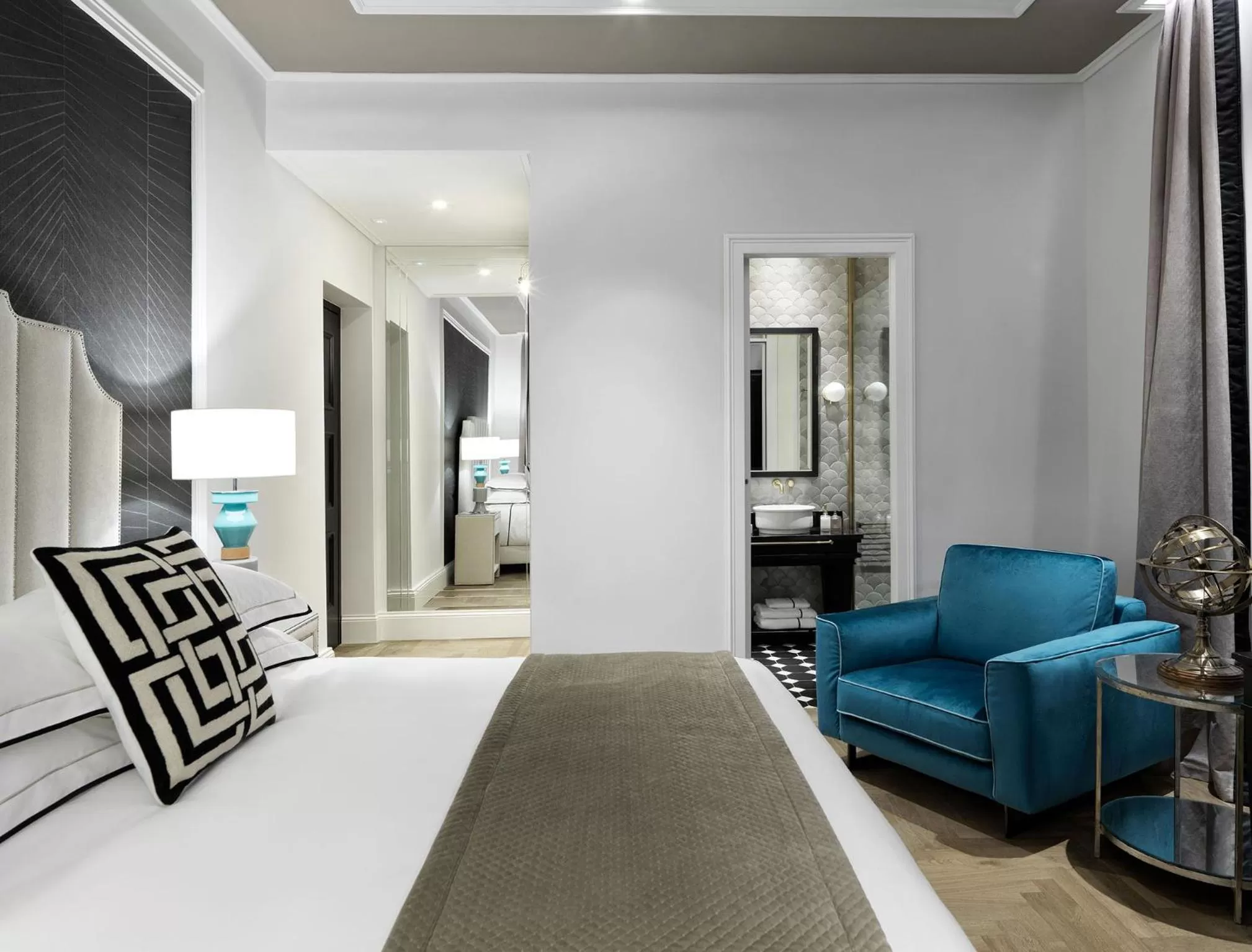 Bed in Albergo Gelsomino