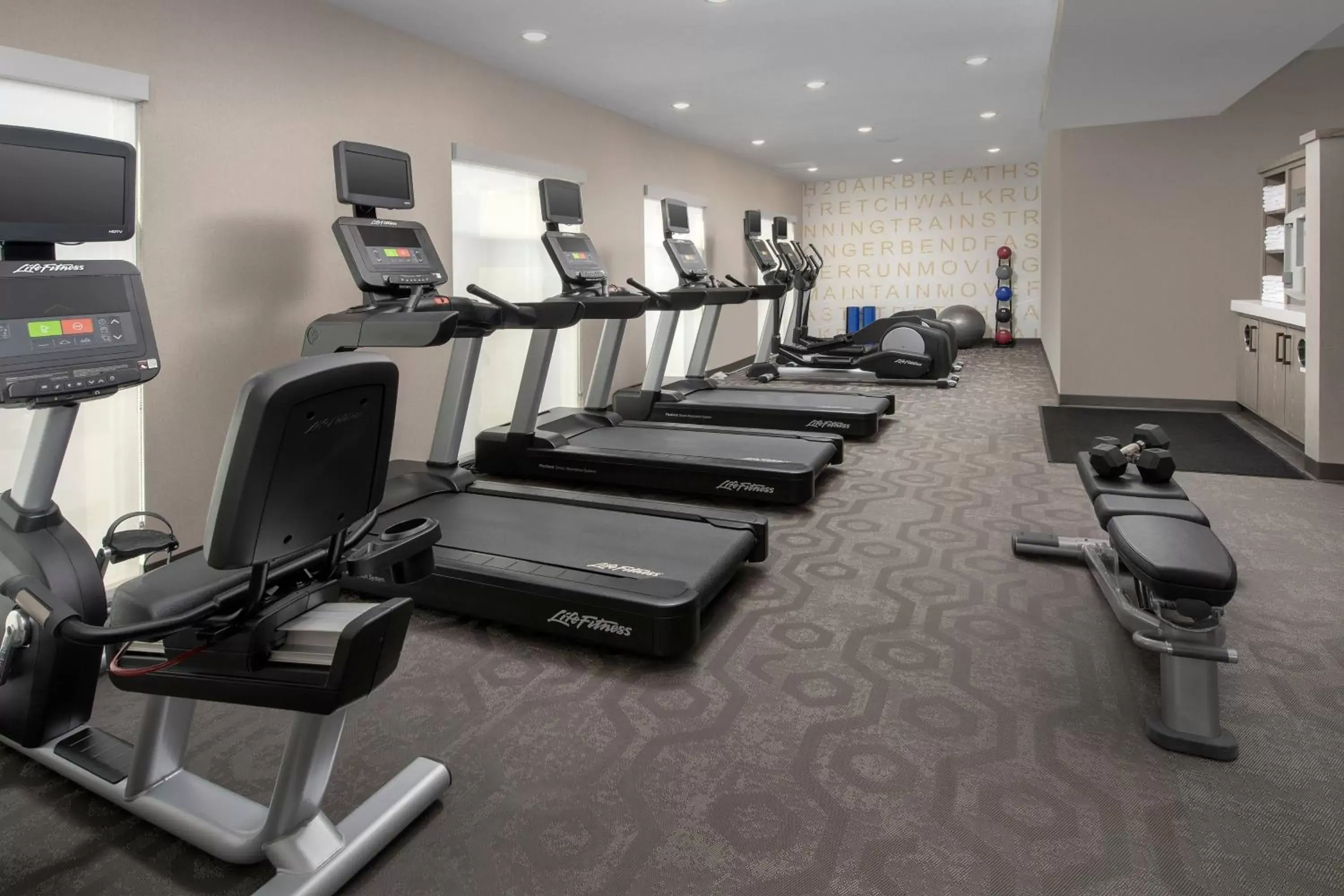 Fitness centre/facilities, Fitness Center/Facilities in Residence Inn by Marriott Modesto North