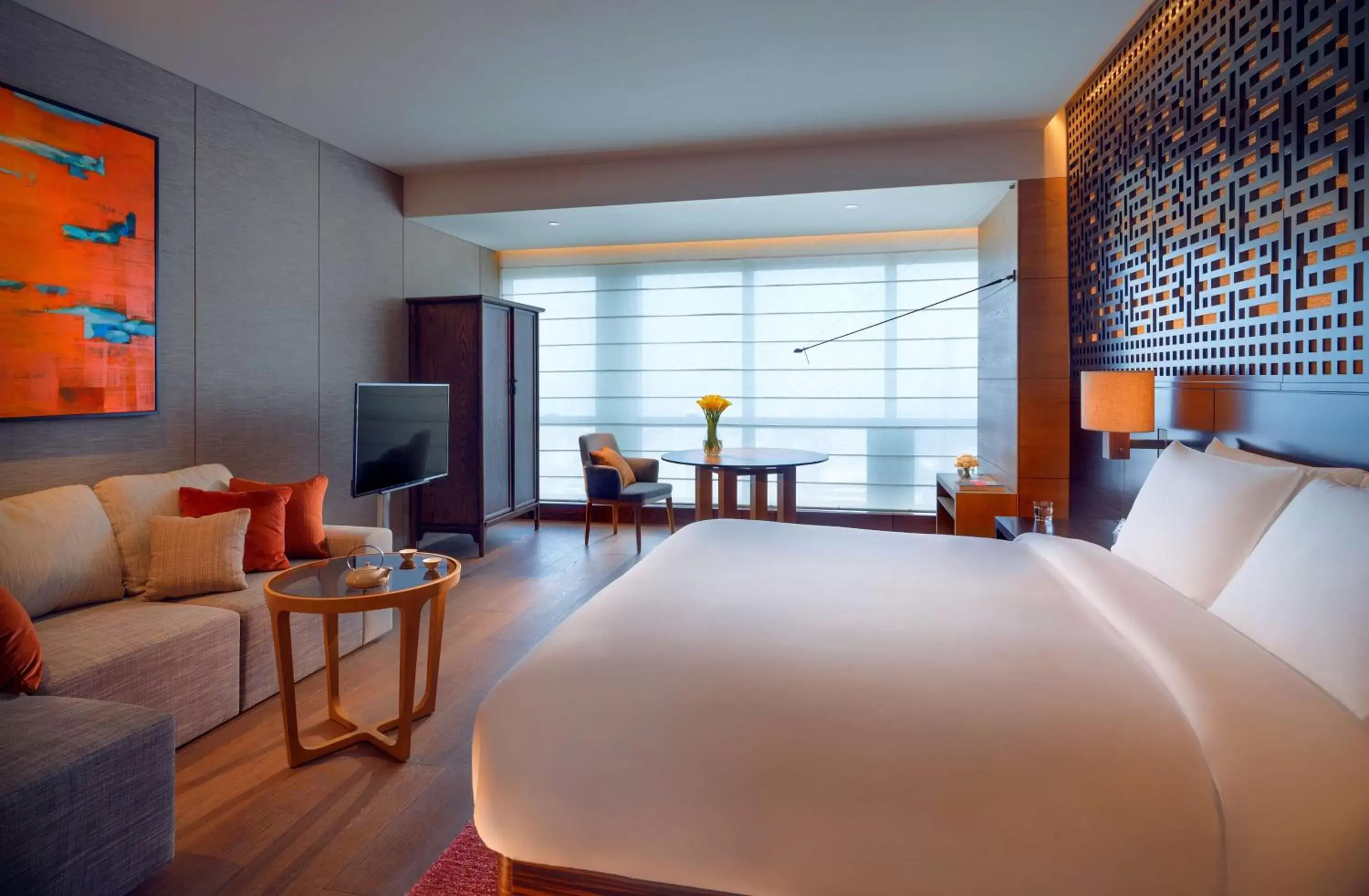 Photo of the whole room in Park Hyatt Guangzhou - Free Shuttle Bus To Canton Fair Complex During Canton Fair Period