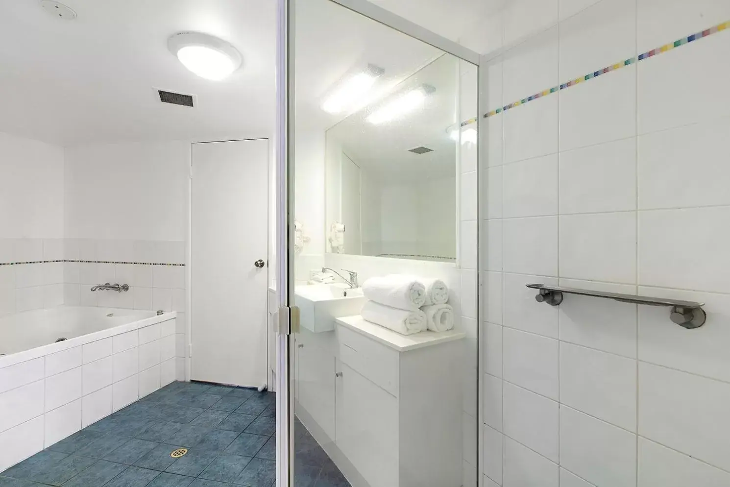 Shower, Bathroom in Caribbean Resort