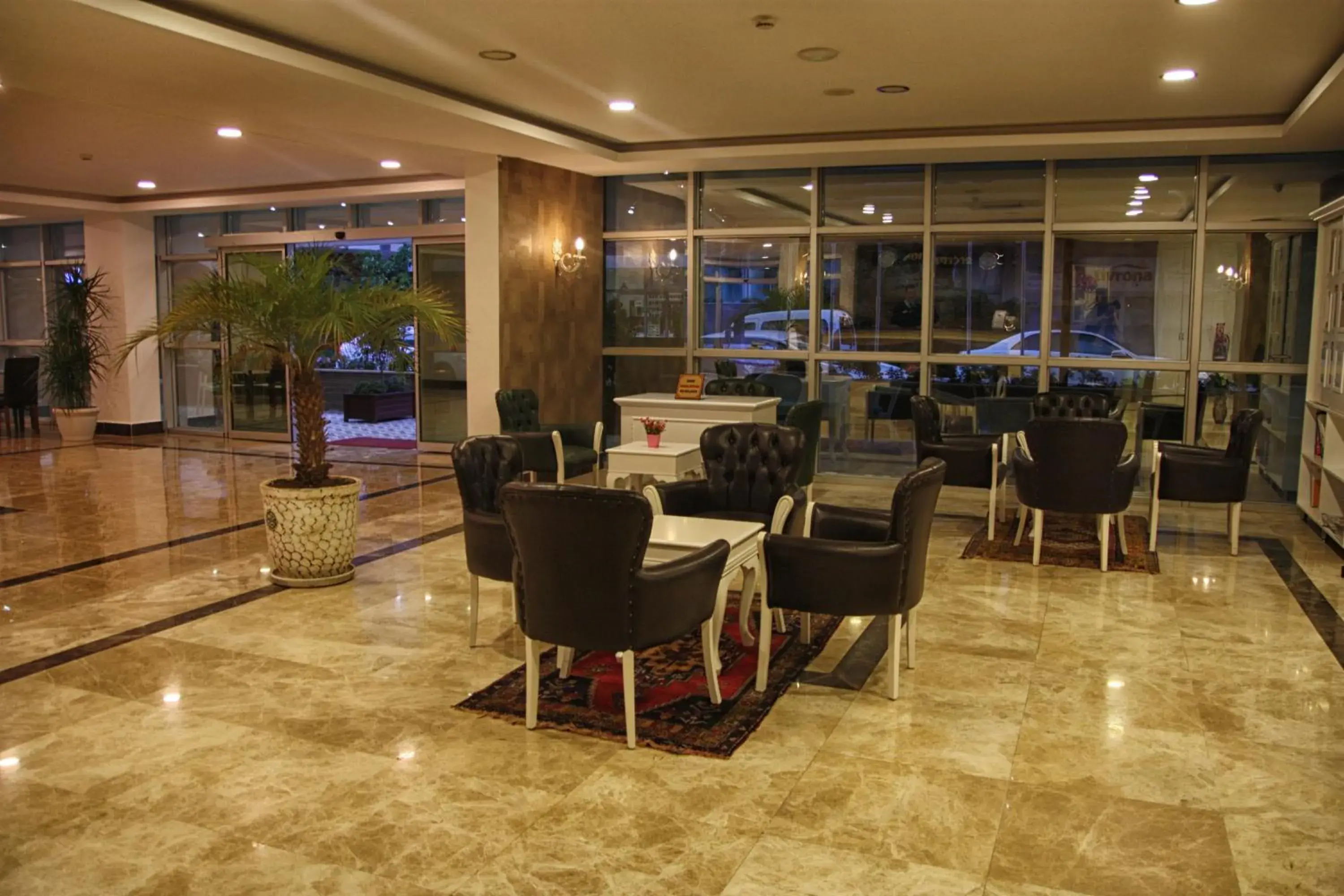 Lobby or reception, Restaurant/Places to Eat in Kleopatra Atlas Hotel - Adults Only