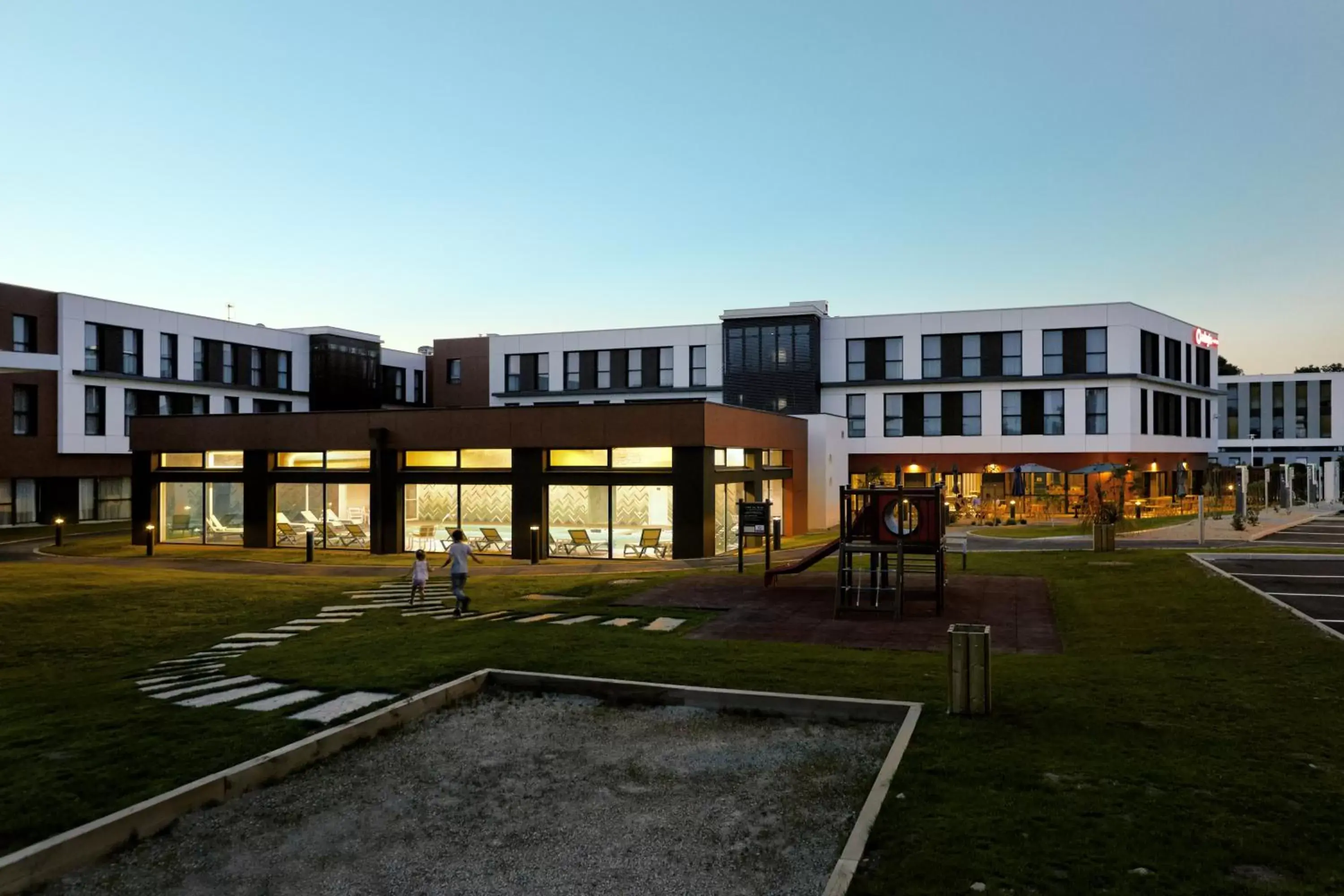 Children play ground, Property Building in Aparthotel & Spa Adagio Vannes