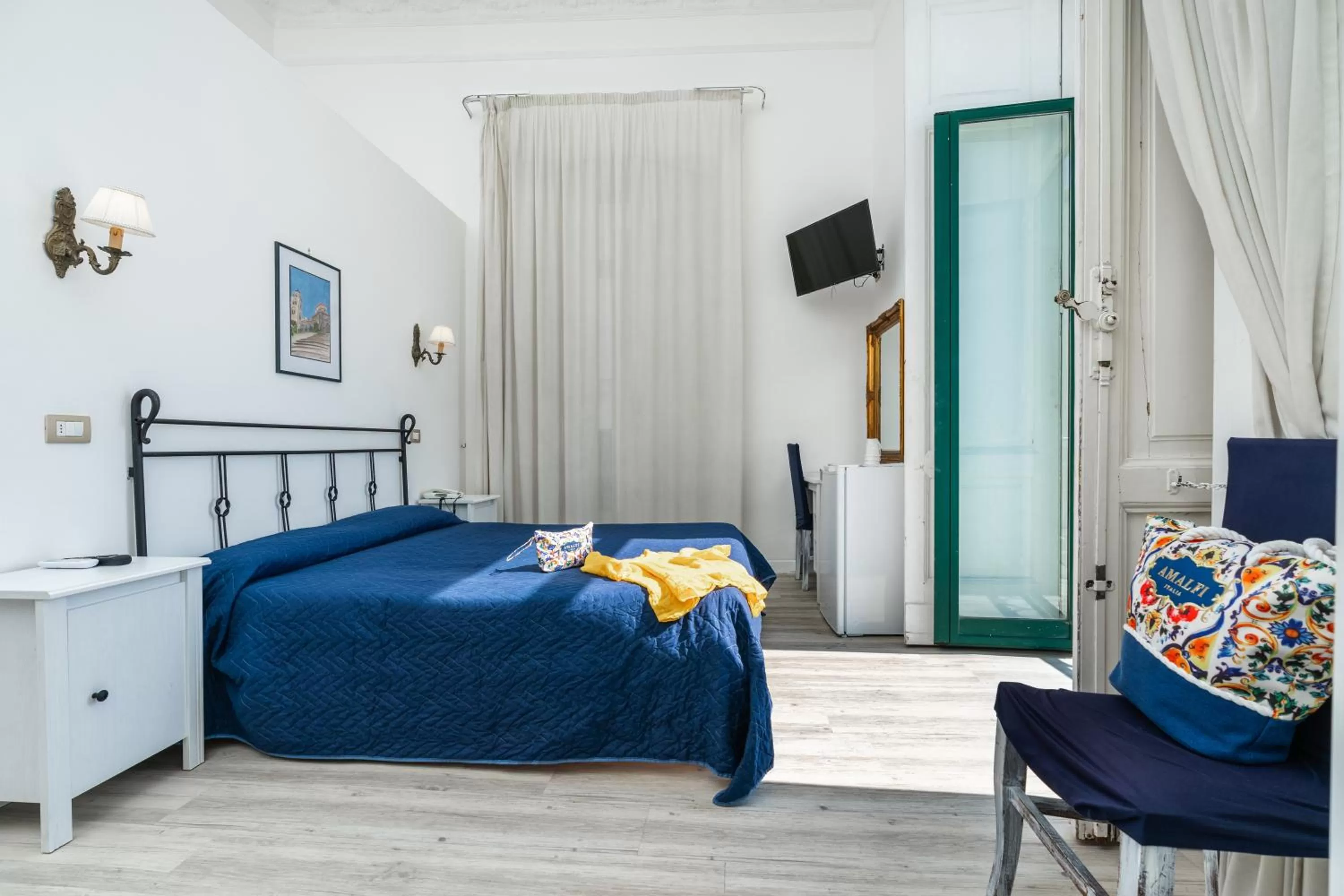 Bed in Hotel Fontana