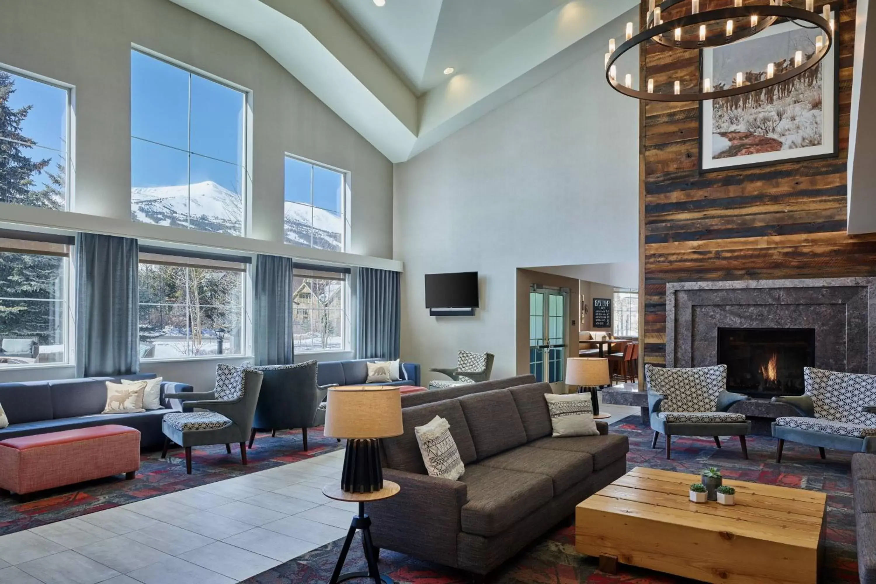 Lobby or reception, Seating Area in Residence Inn by Marriott Breckenridge
