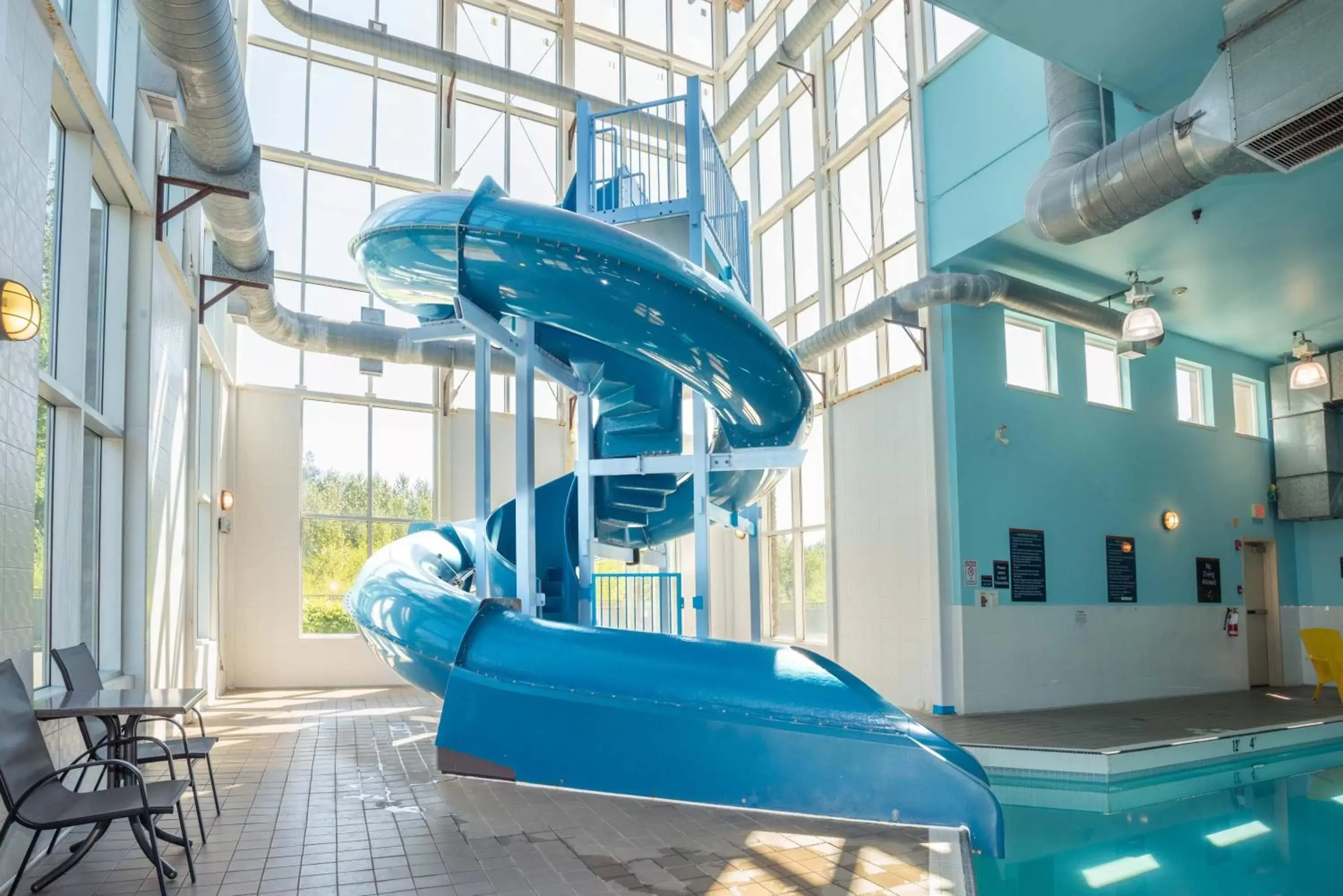 Swimming pool, Water Park in Sandman Hotel and Suites Squamish