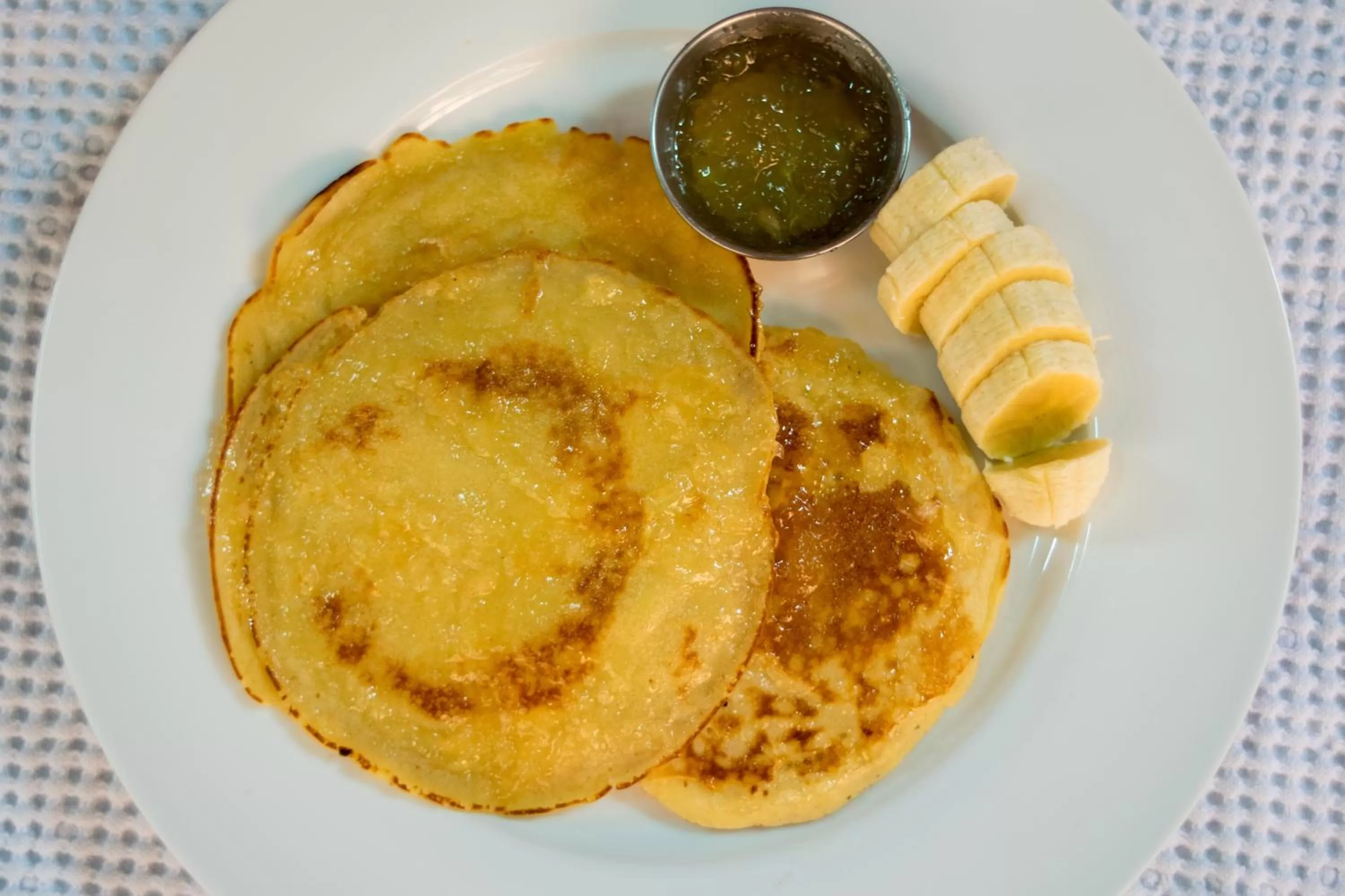 American breakfast in Hotel Valerie