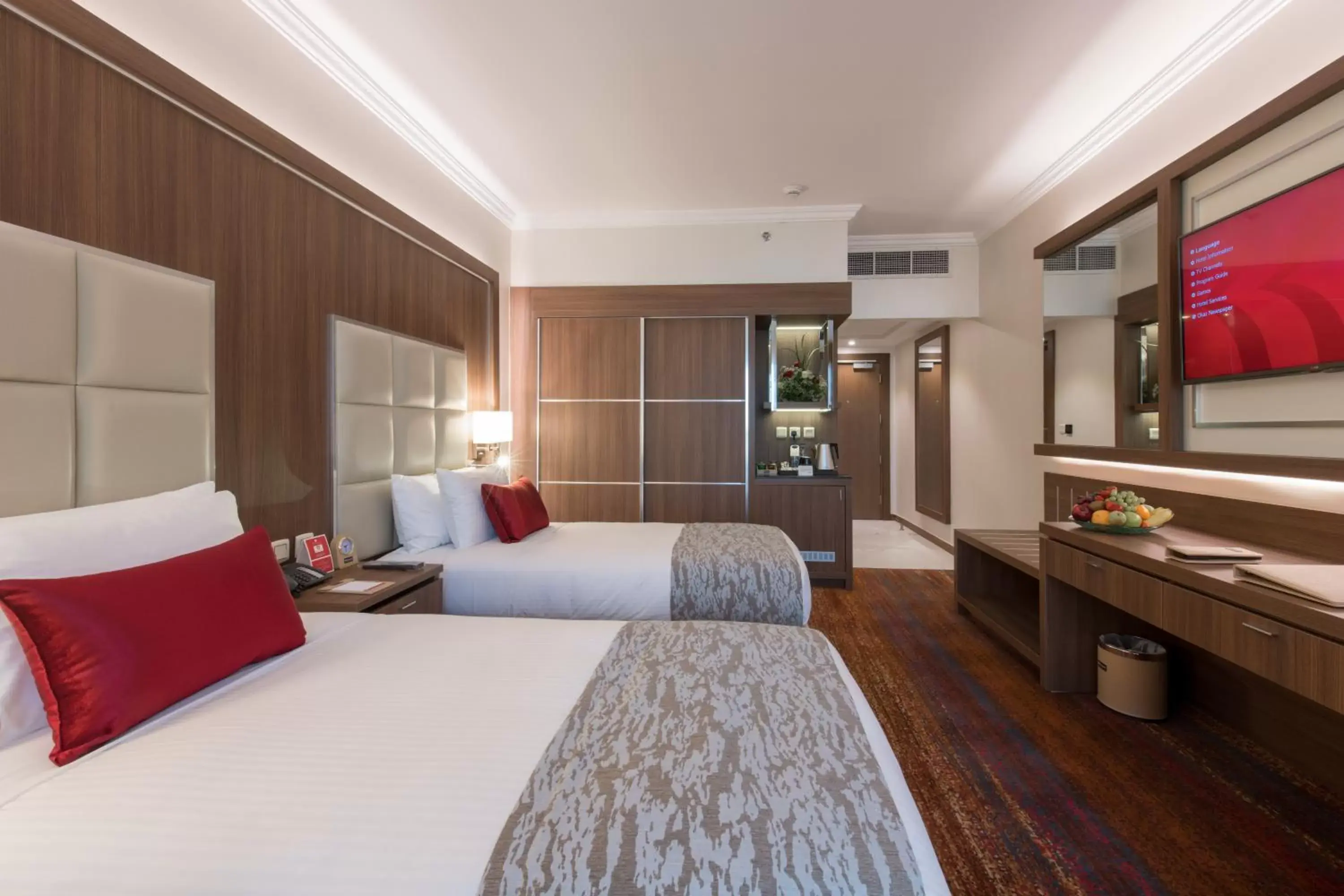 Twin Beds Superior Room in Ramada by Wyndham Continental Jeddah Twin Beds Superior Room in Ramada by Wyndham Continental Jeddah