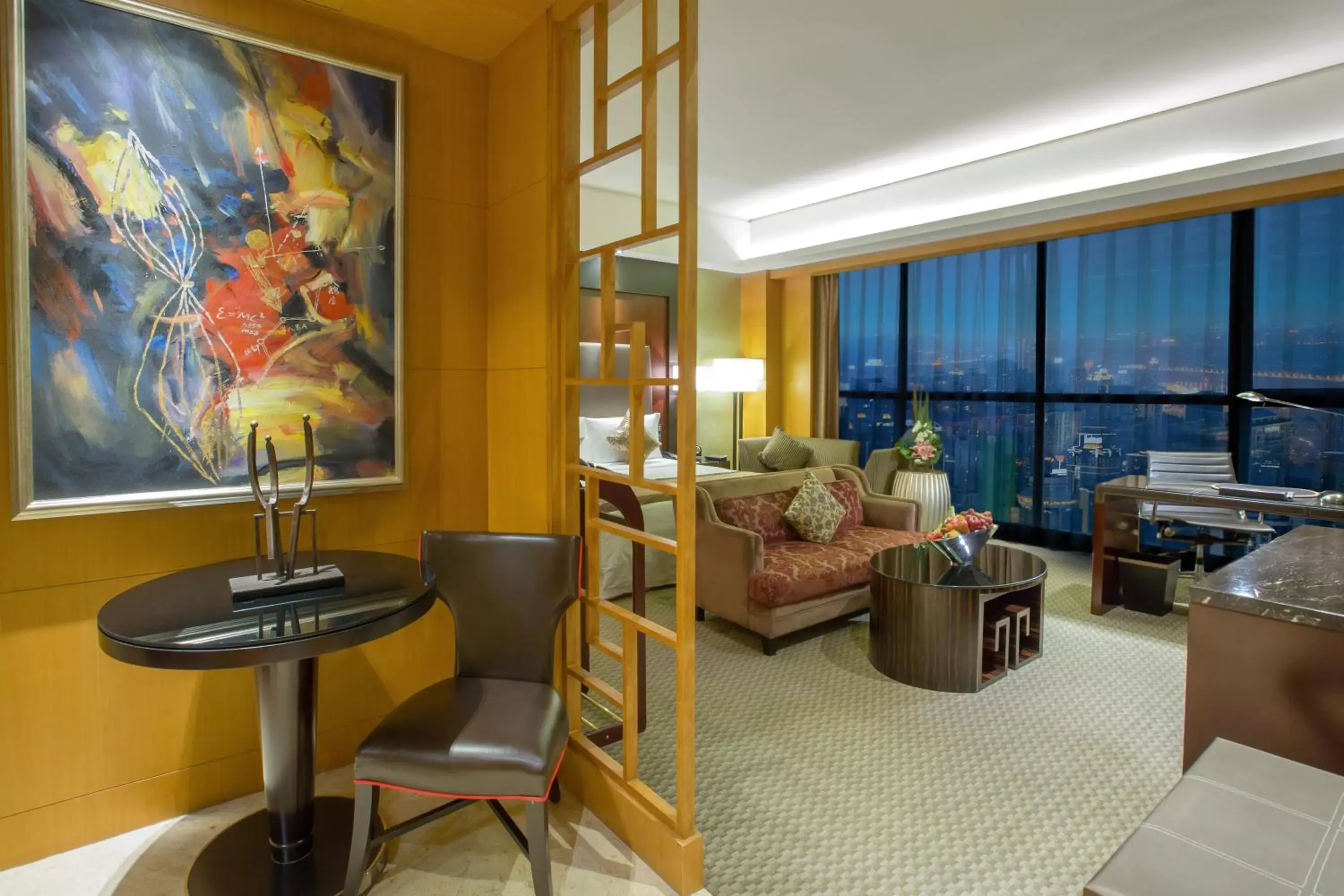 Seating area in Glenview ITC Plaza Chongqing Seating area in Glenview ITC Plaza Chongqing