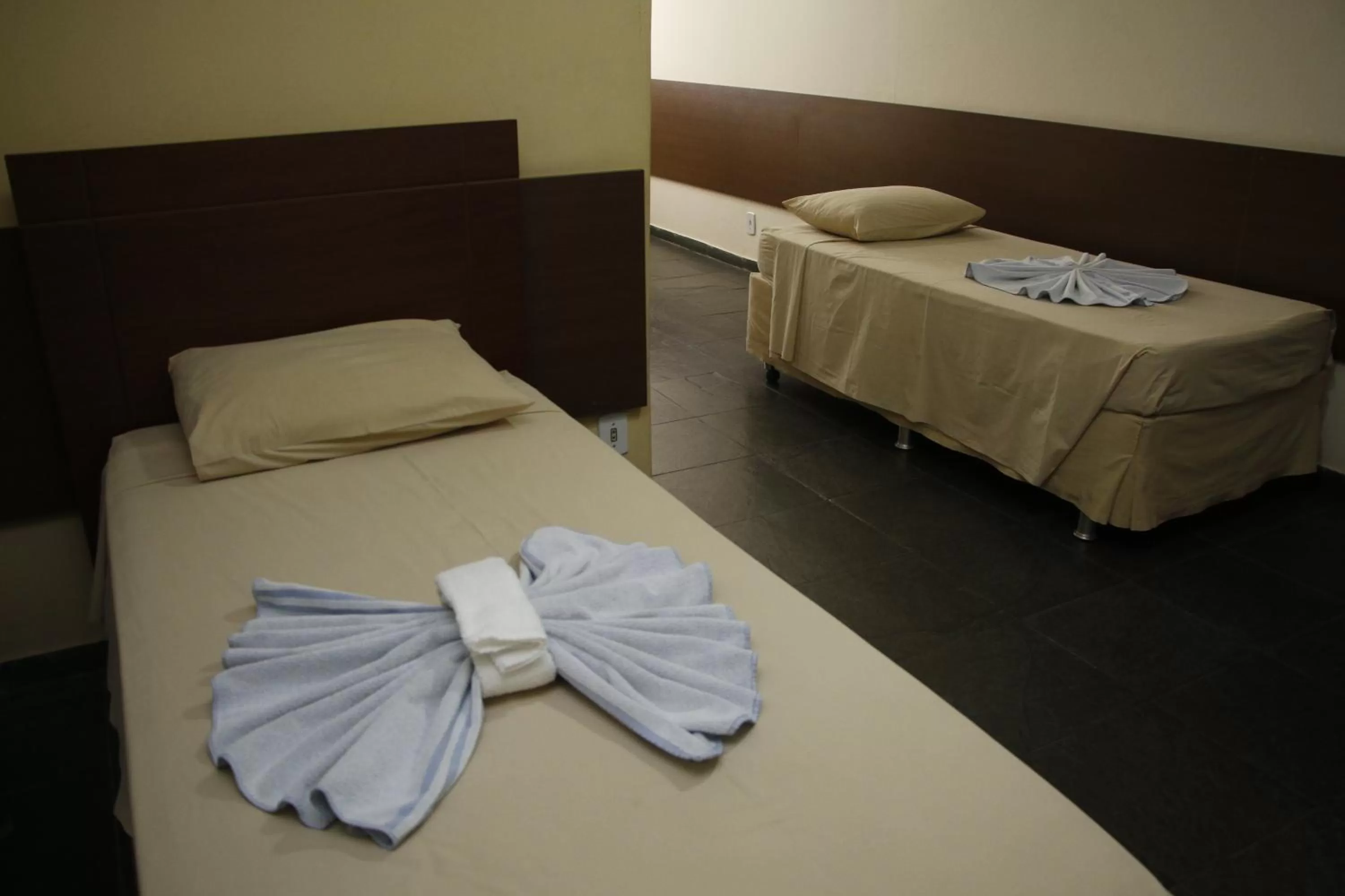 Bed in Hotel Santa Fé