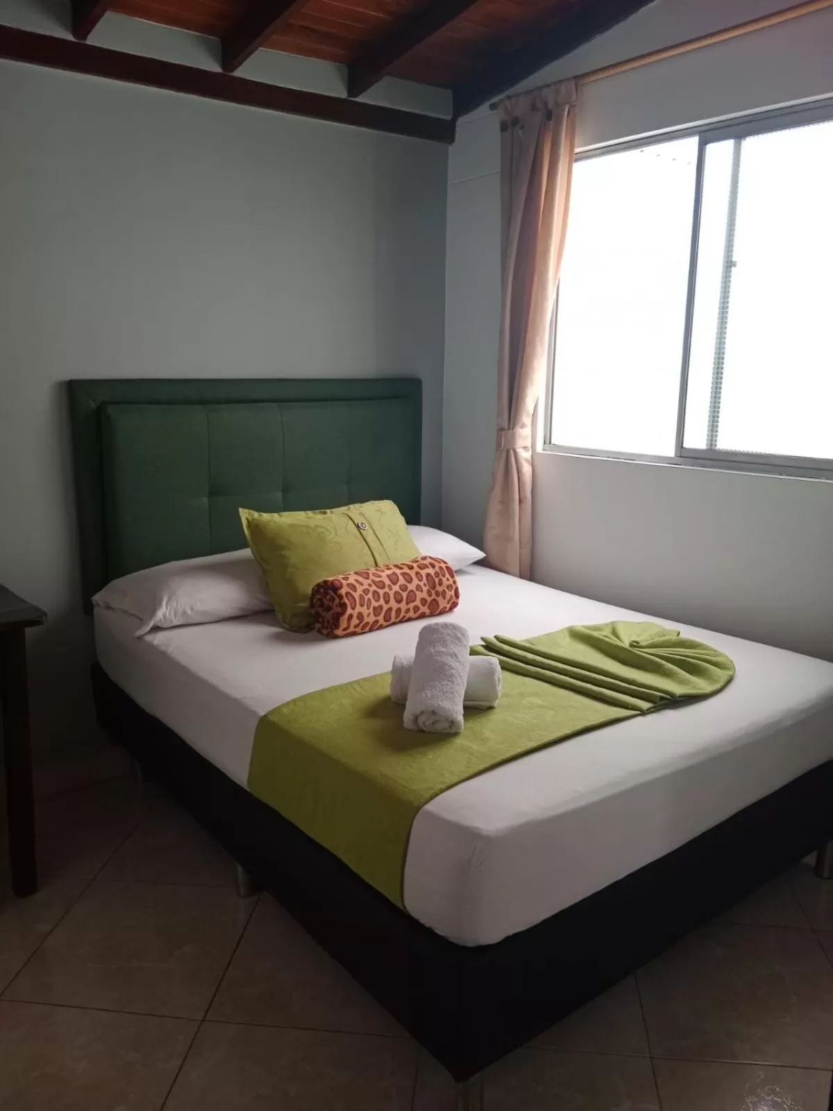 Bed in Hotel El Deportista