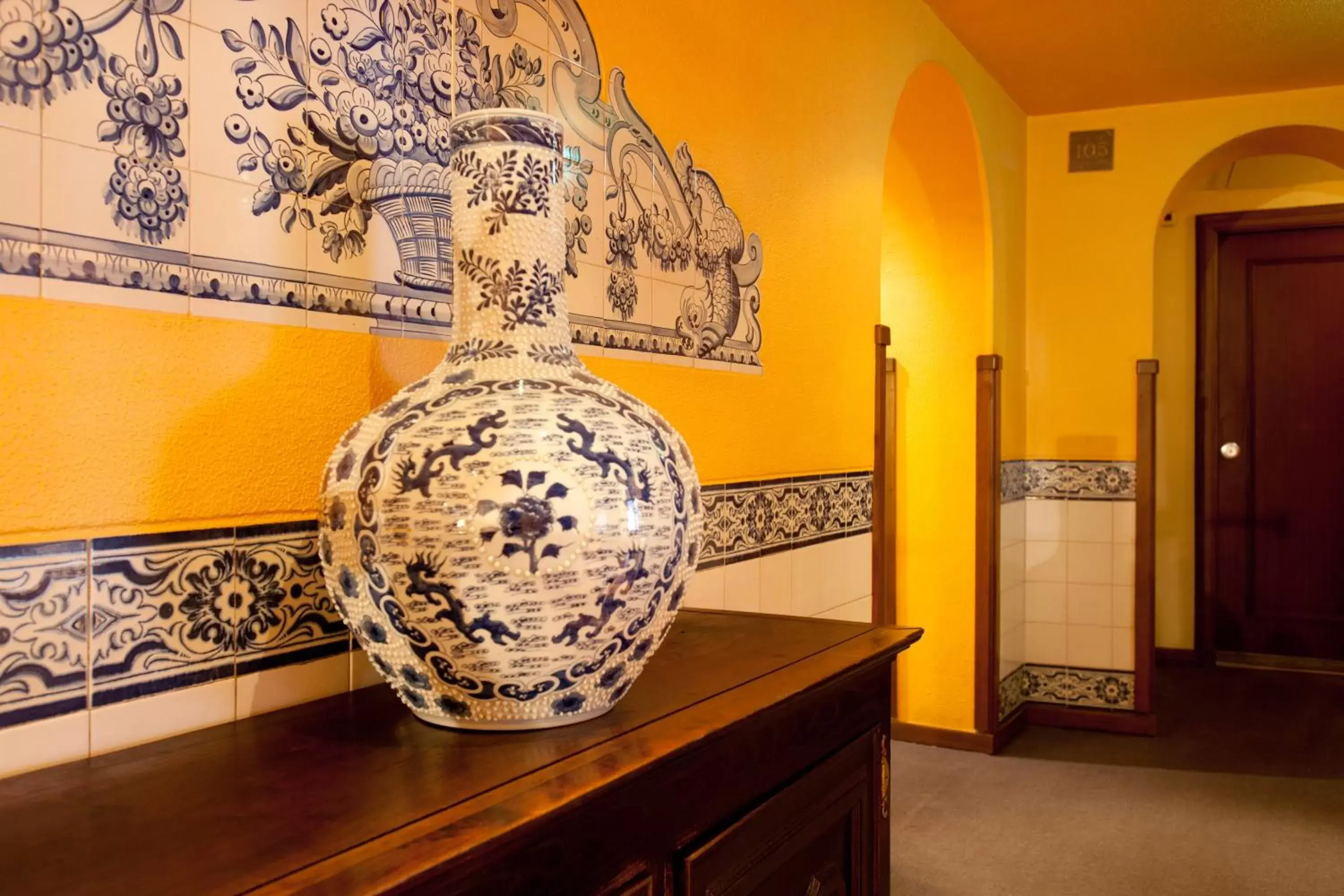 Decorative detail, Seating Area in Hotel Internacional Porto