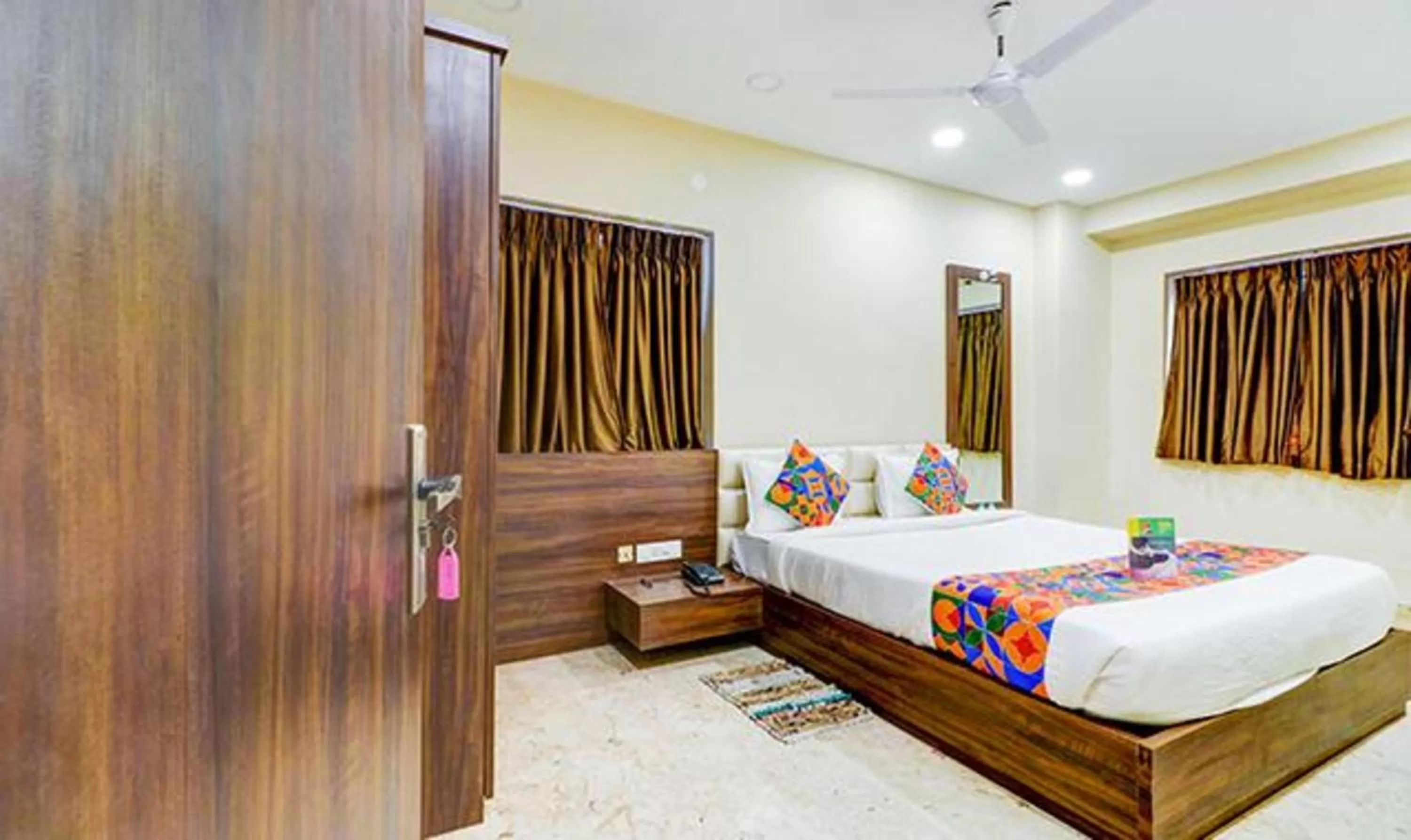 Photo of the whole room, Bed in FabHotel Carnival