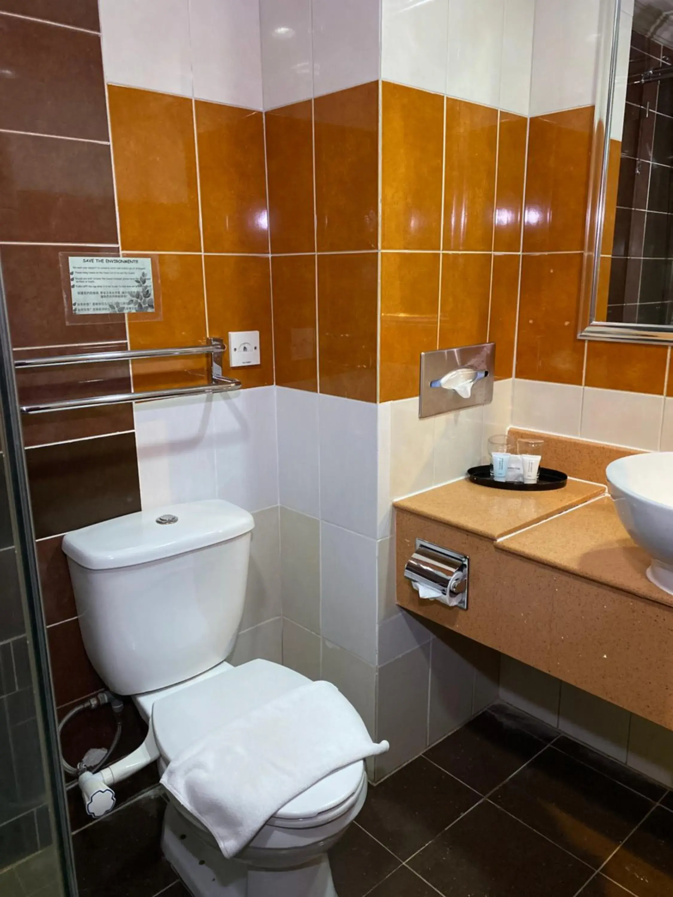 Bathroom in Hotel Sandakan