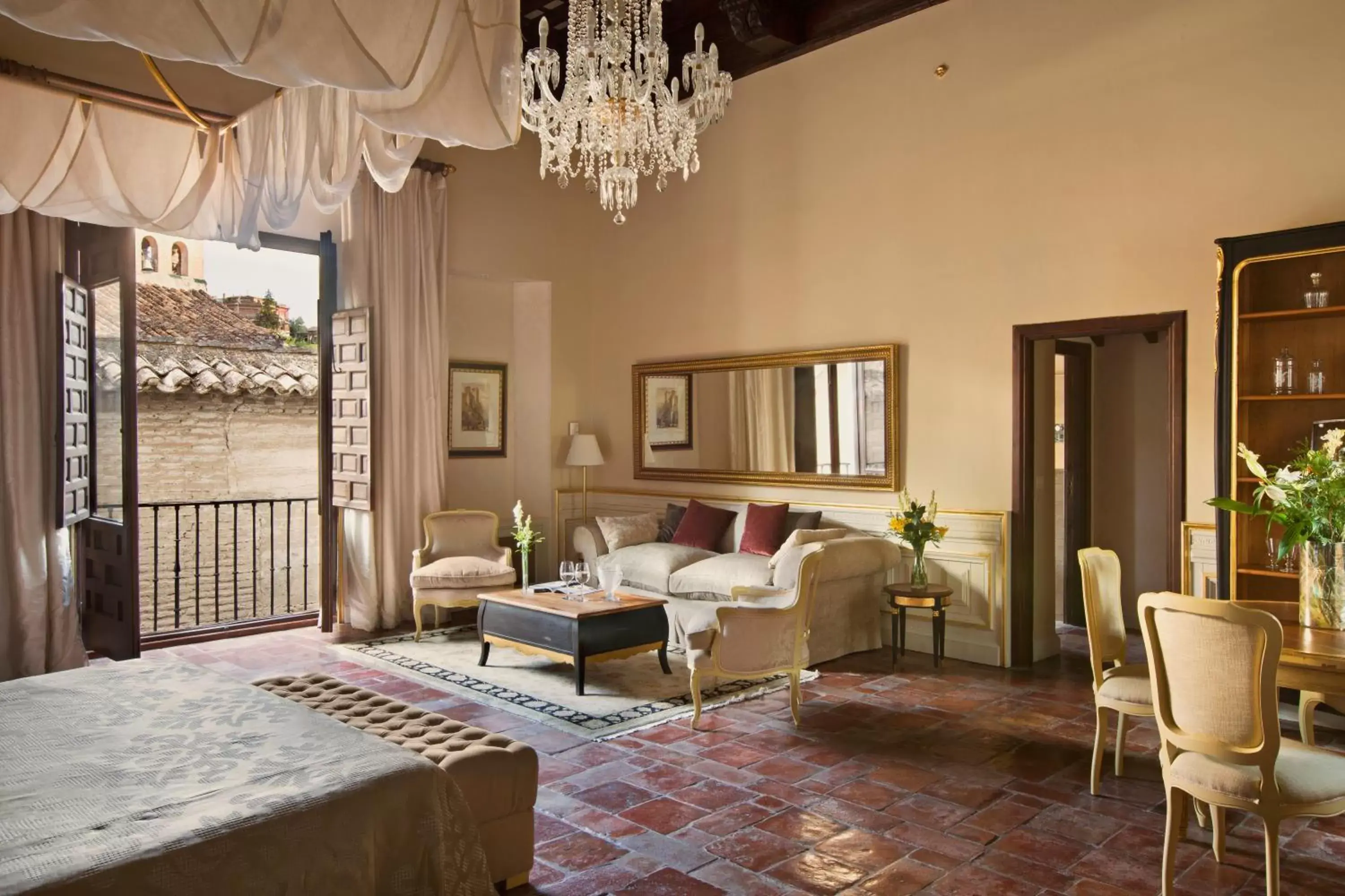 Seating Area in Hotel Casa 1800 Granada
