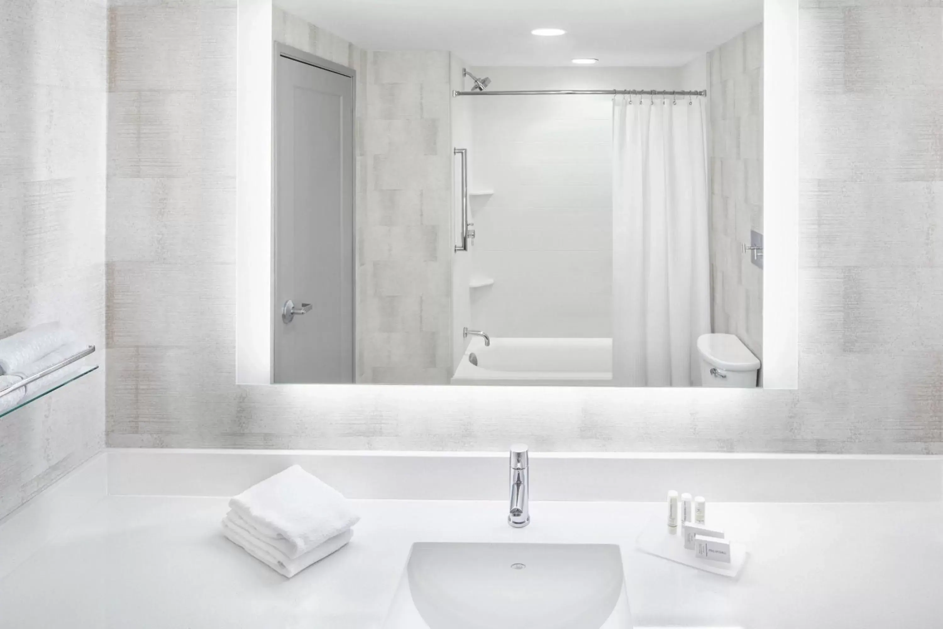Bathroom in Residence Inn by Marriott Big Sky/The Wilson Hotel