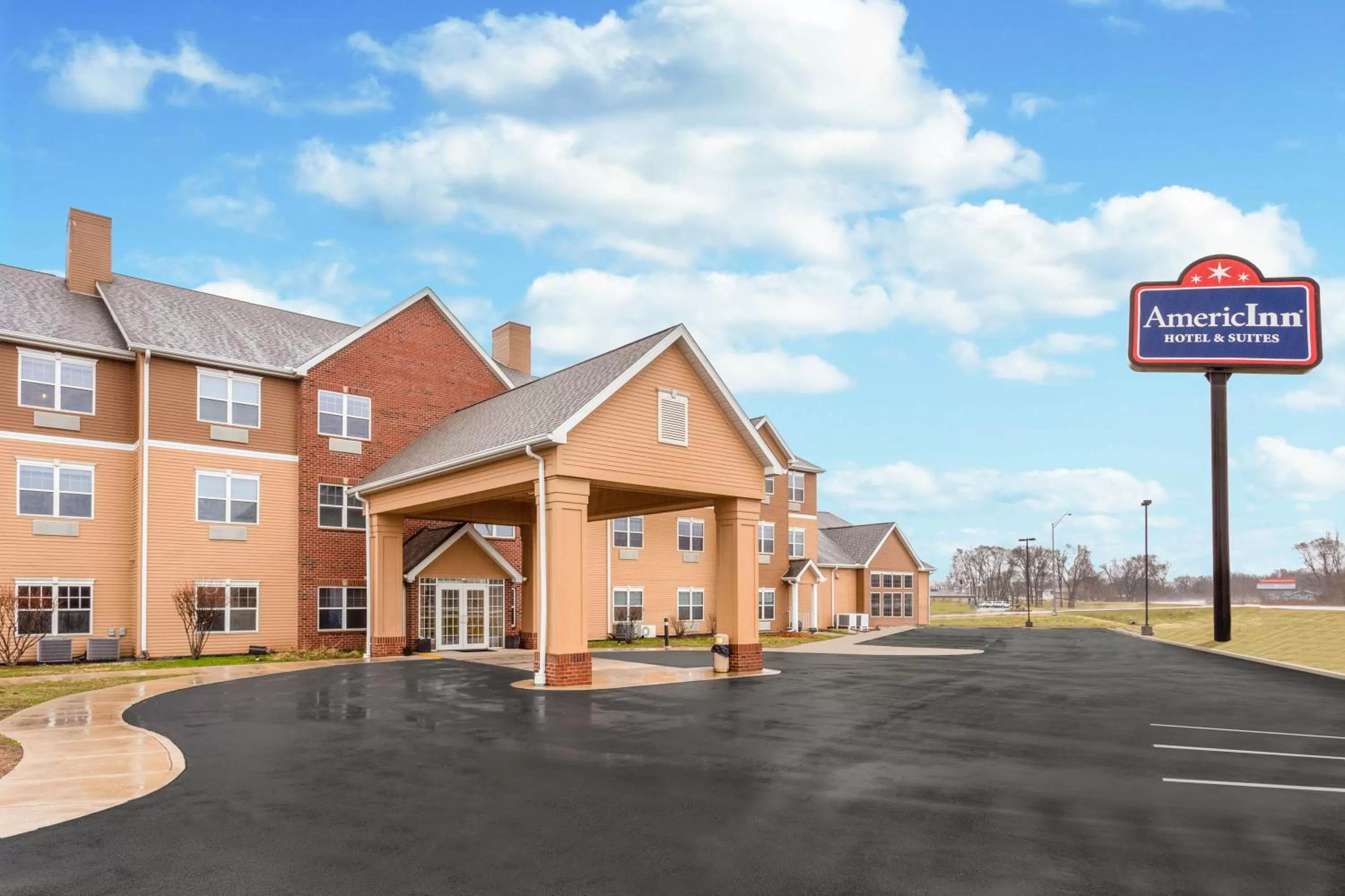 Property building in AmericInn by Wyndham Fulton Clinton