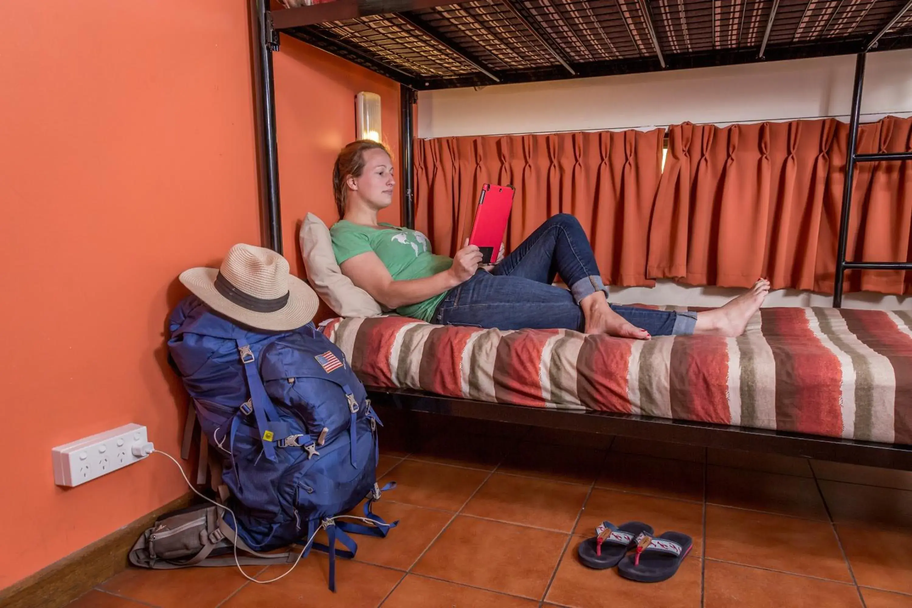 Bedroom in Alice Springs YHA