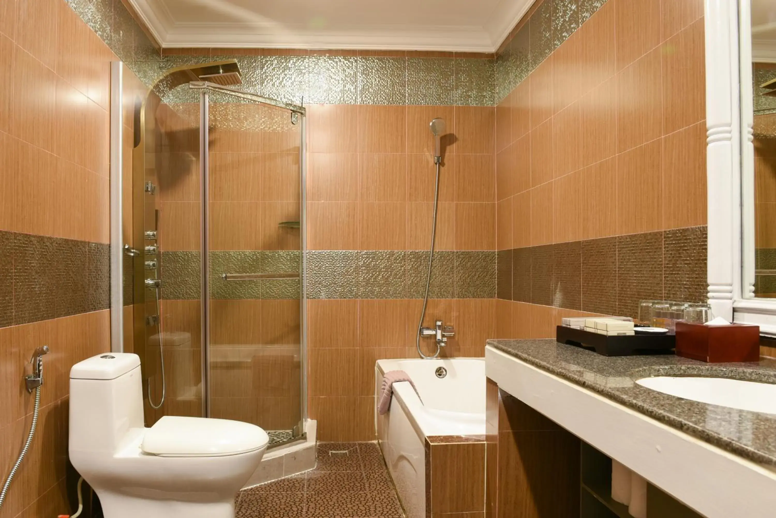 Shower, Bathroom in Memoire Siem Reap Hotel