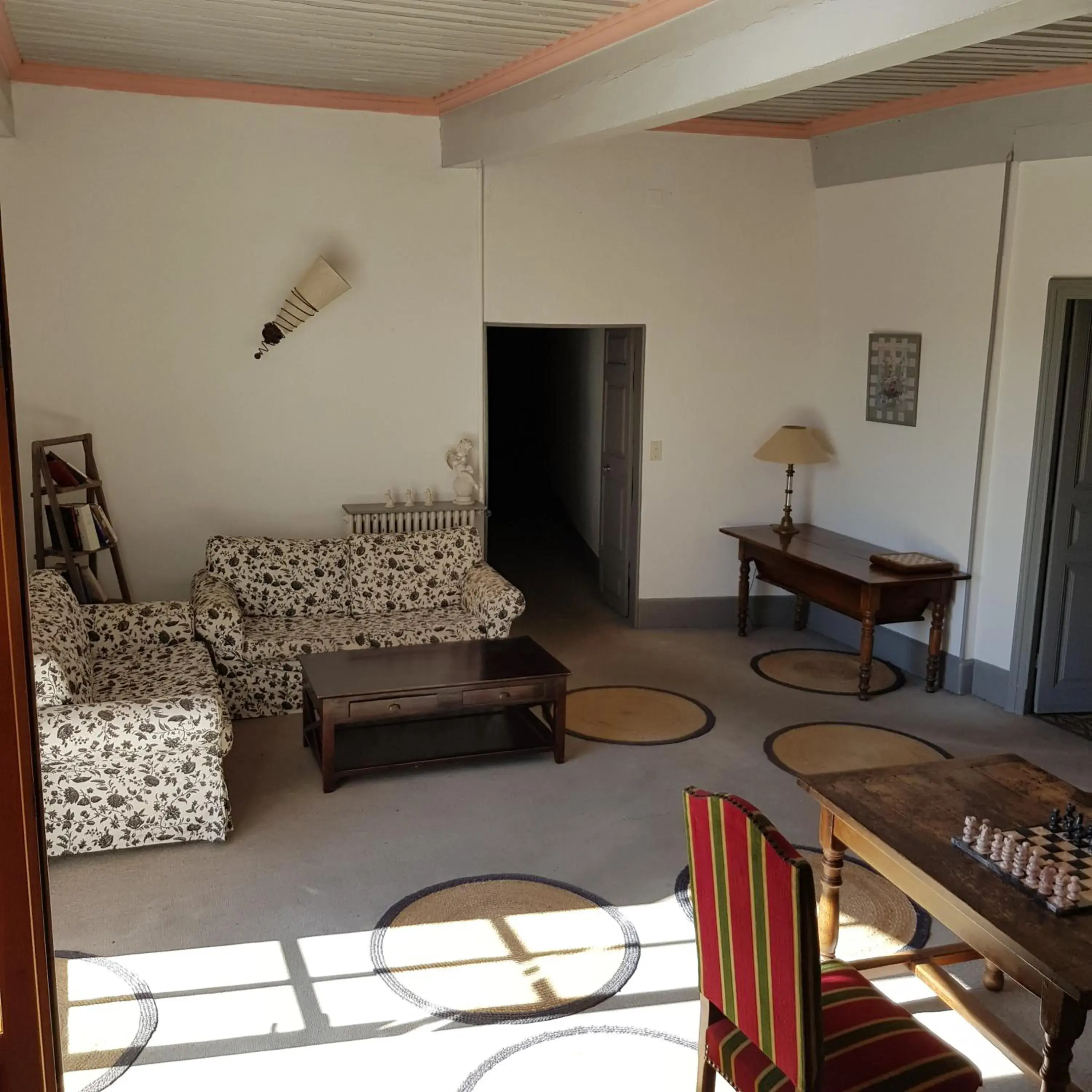 Seating Area in Logis Hotel le Prieur