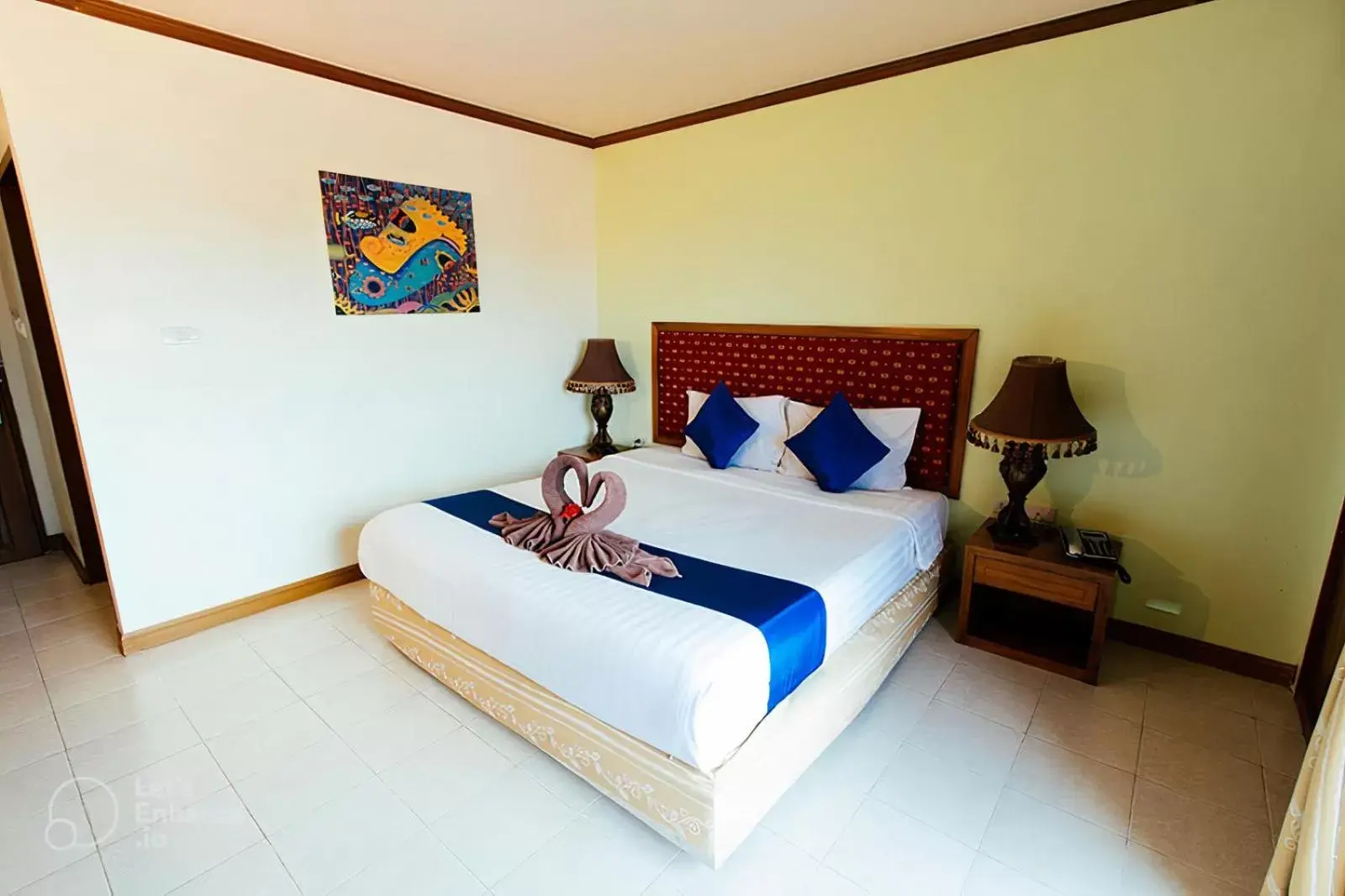 Bedroom, Bed in Thipurai Beach Hotel