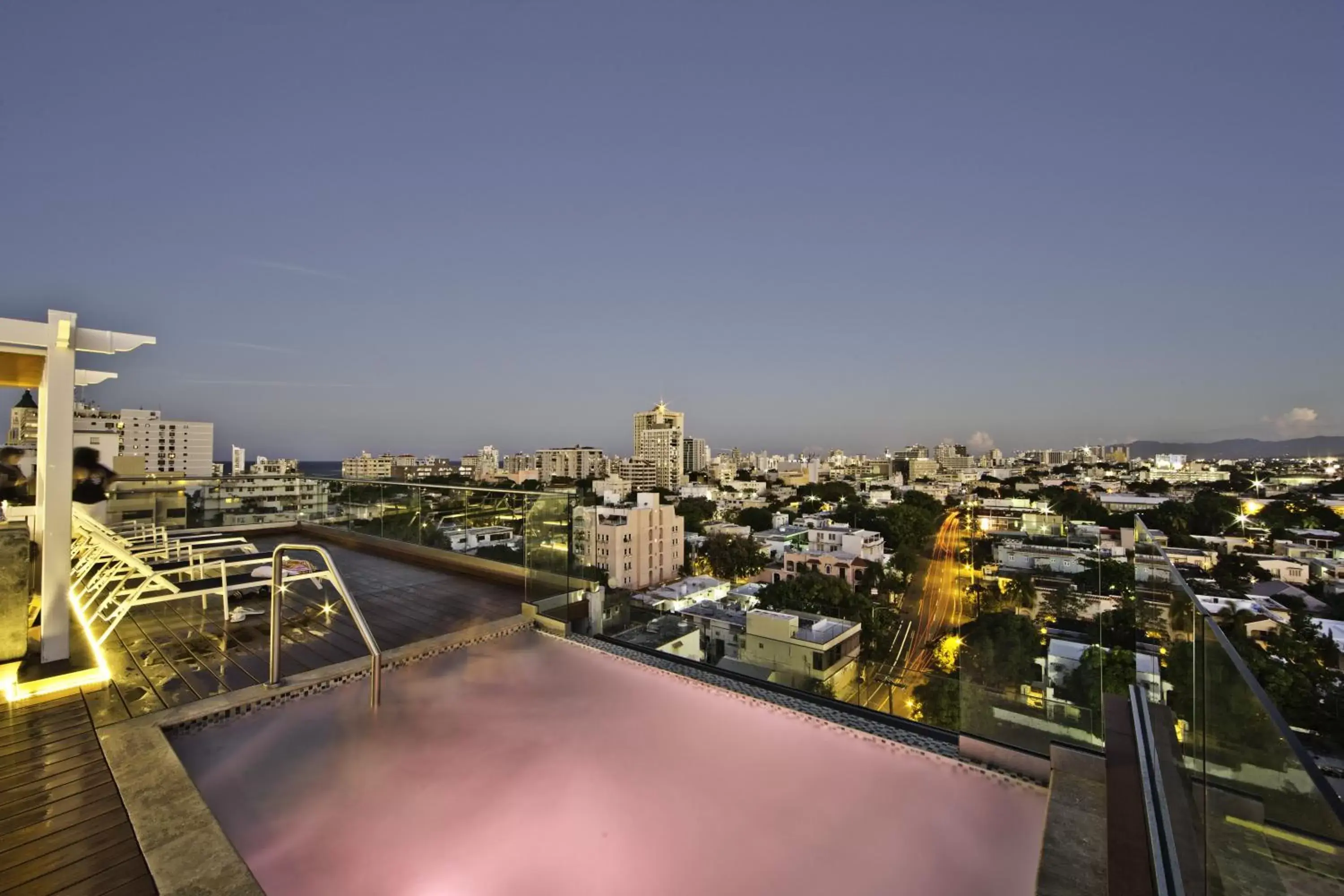 Swimming pool in Ciqala Luxury Suites - San Juan