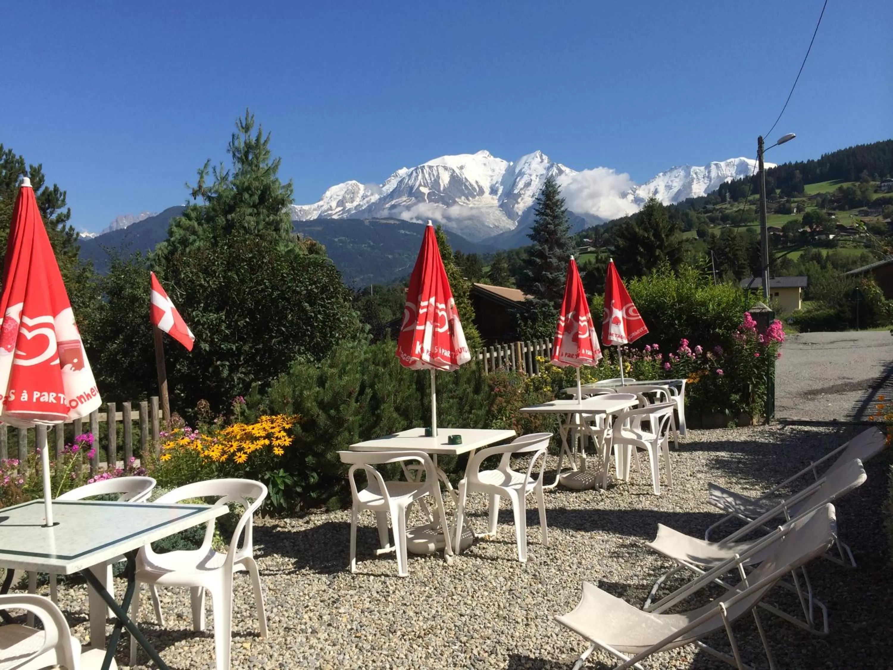 Garden in Hotel Les Granits