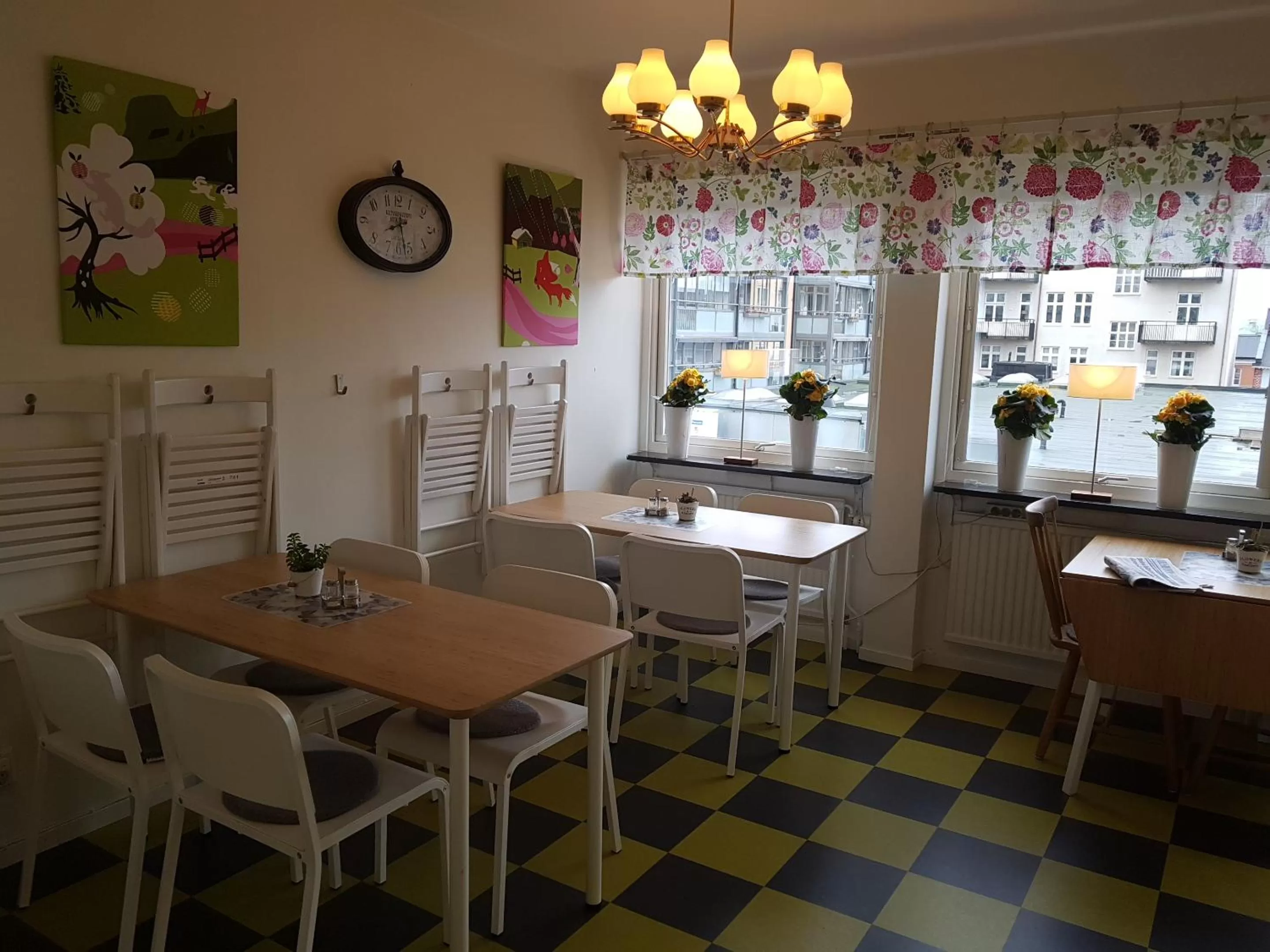 Dining area in Hotell Bode