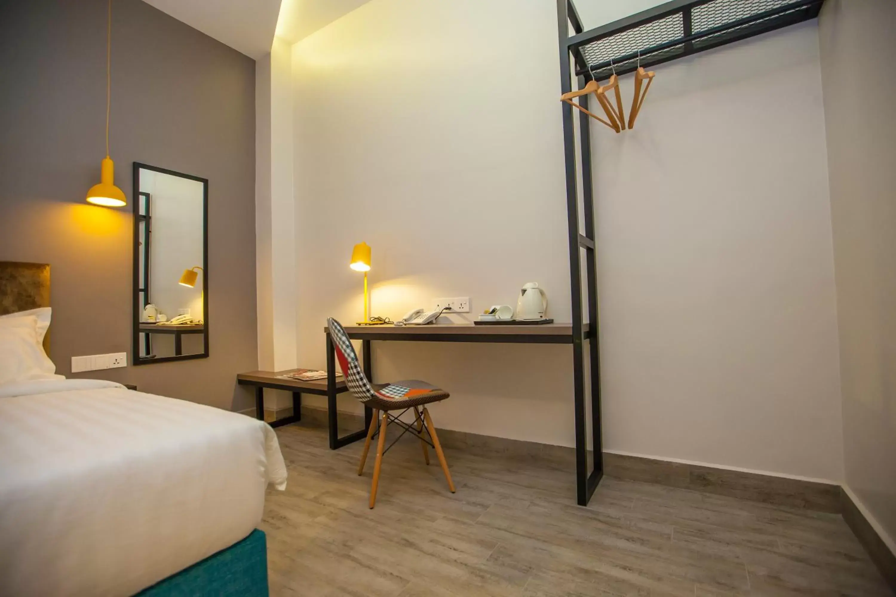 Bed in Bzz Hotel Skudai Bed in Bzz Hotel Skudai