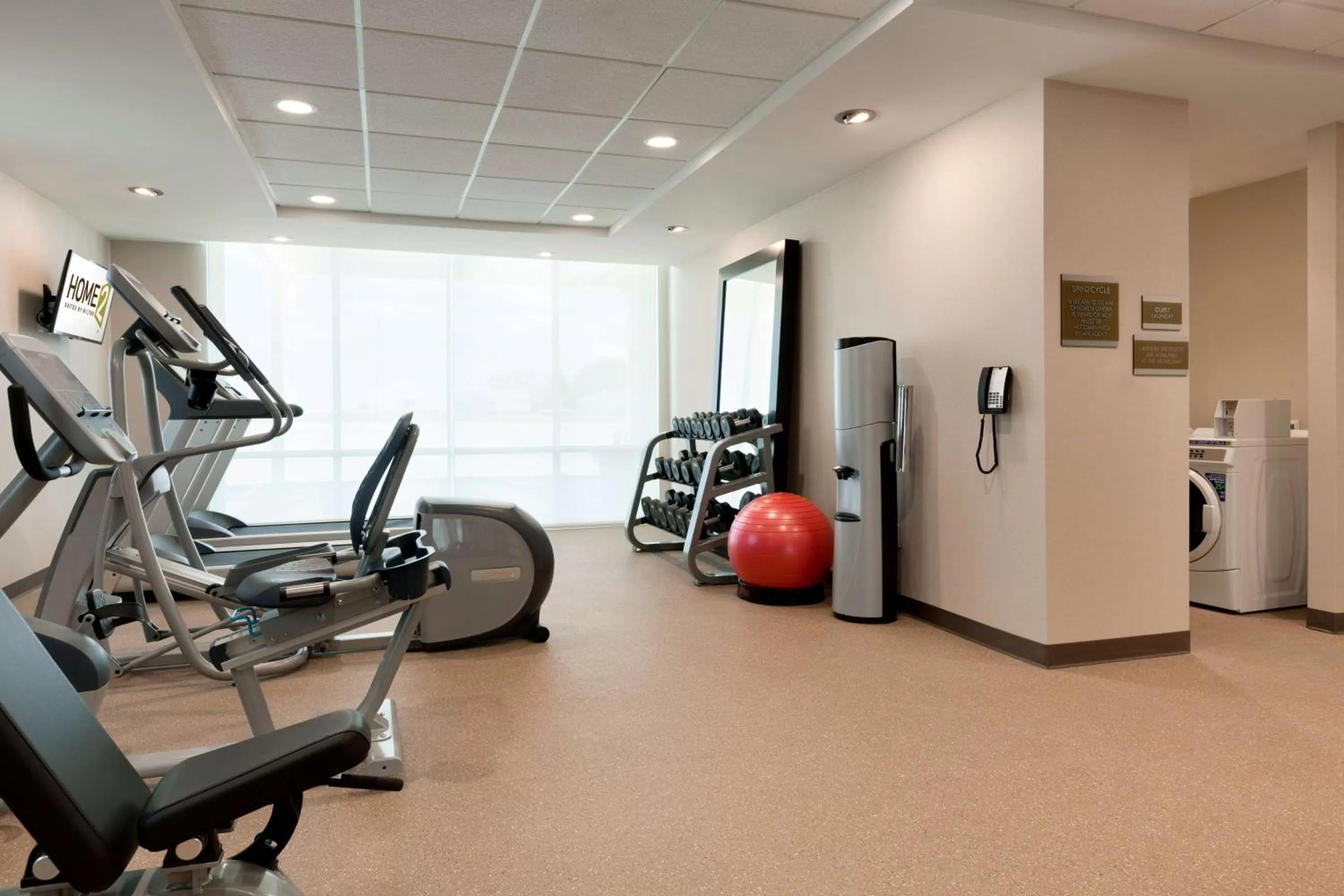 Fitness centre/facilities in Home2 Suites by Hilton Gillette
