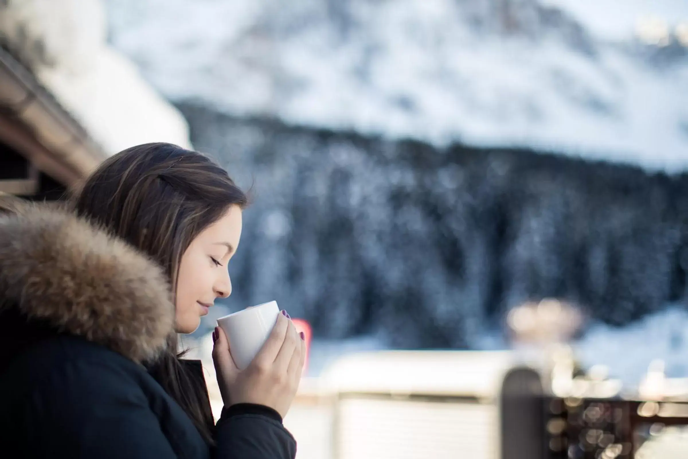 Winter, Guests in Hotel Alpenrose