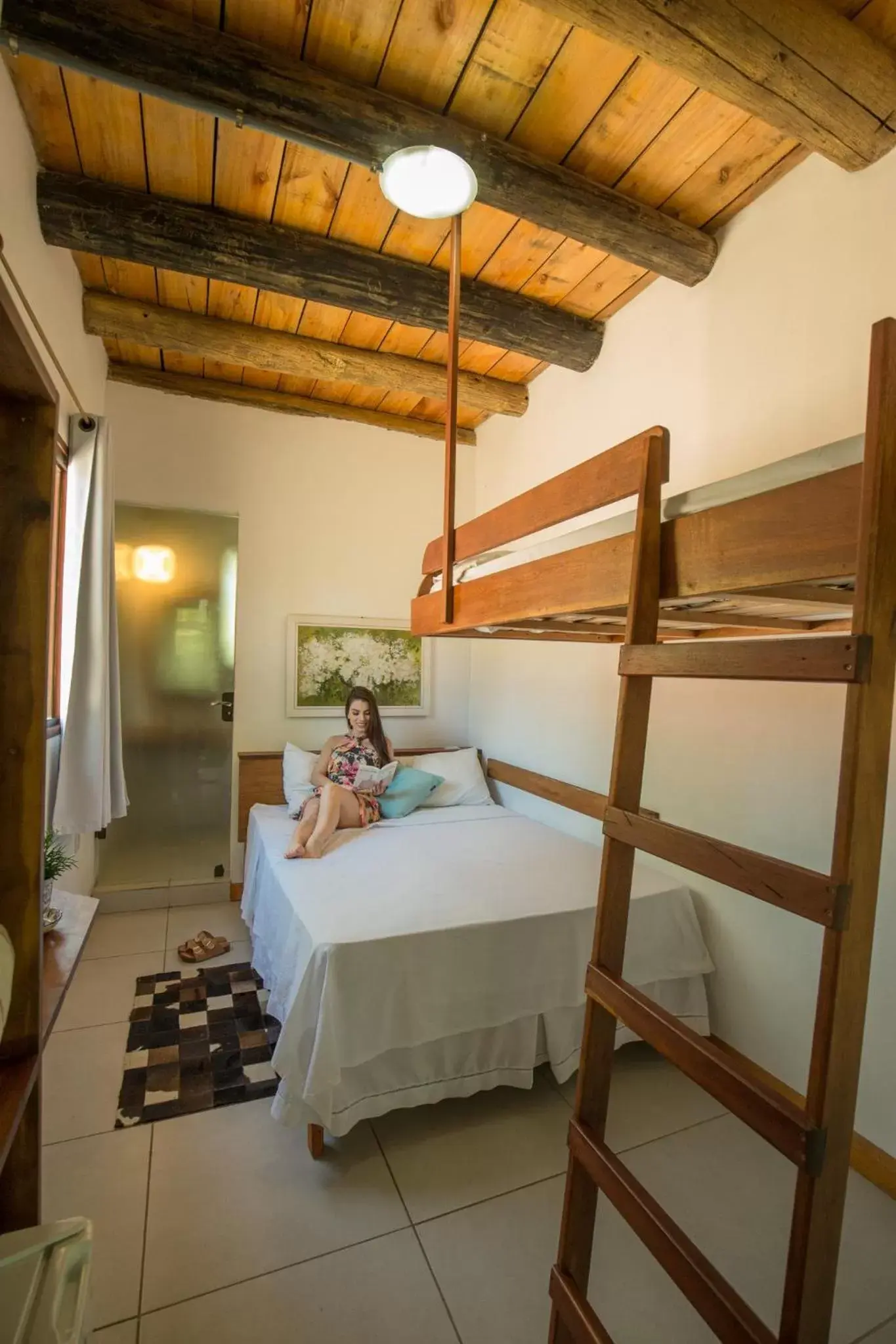 Triple Room in Hotel Chácara das Flores Triple Room in Hotel Chácara das Flores