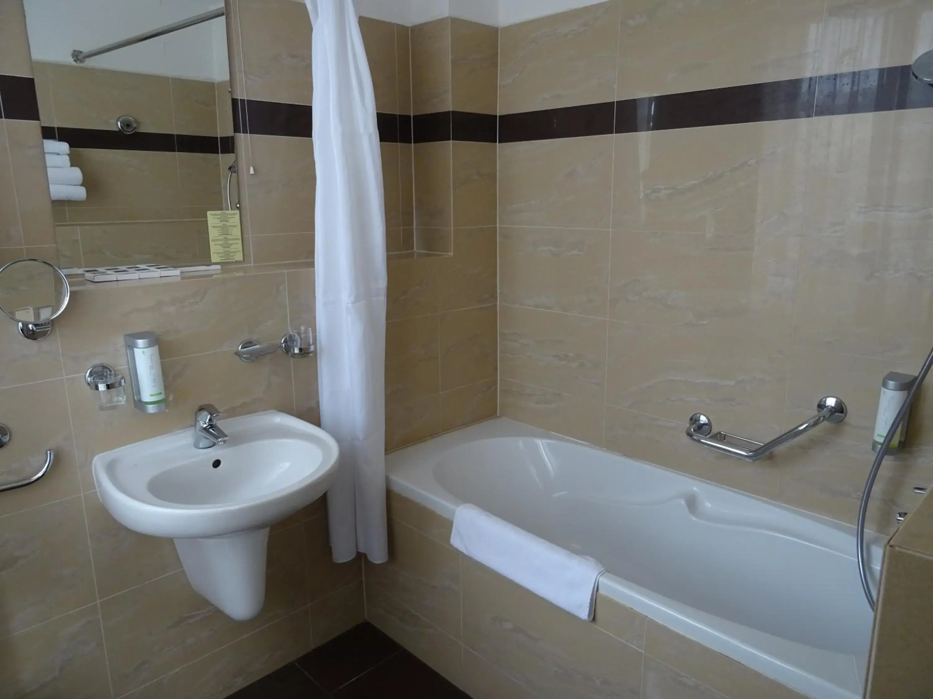 Bathroom in Hotel Certovka
