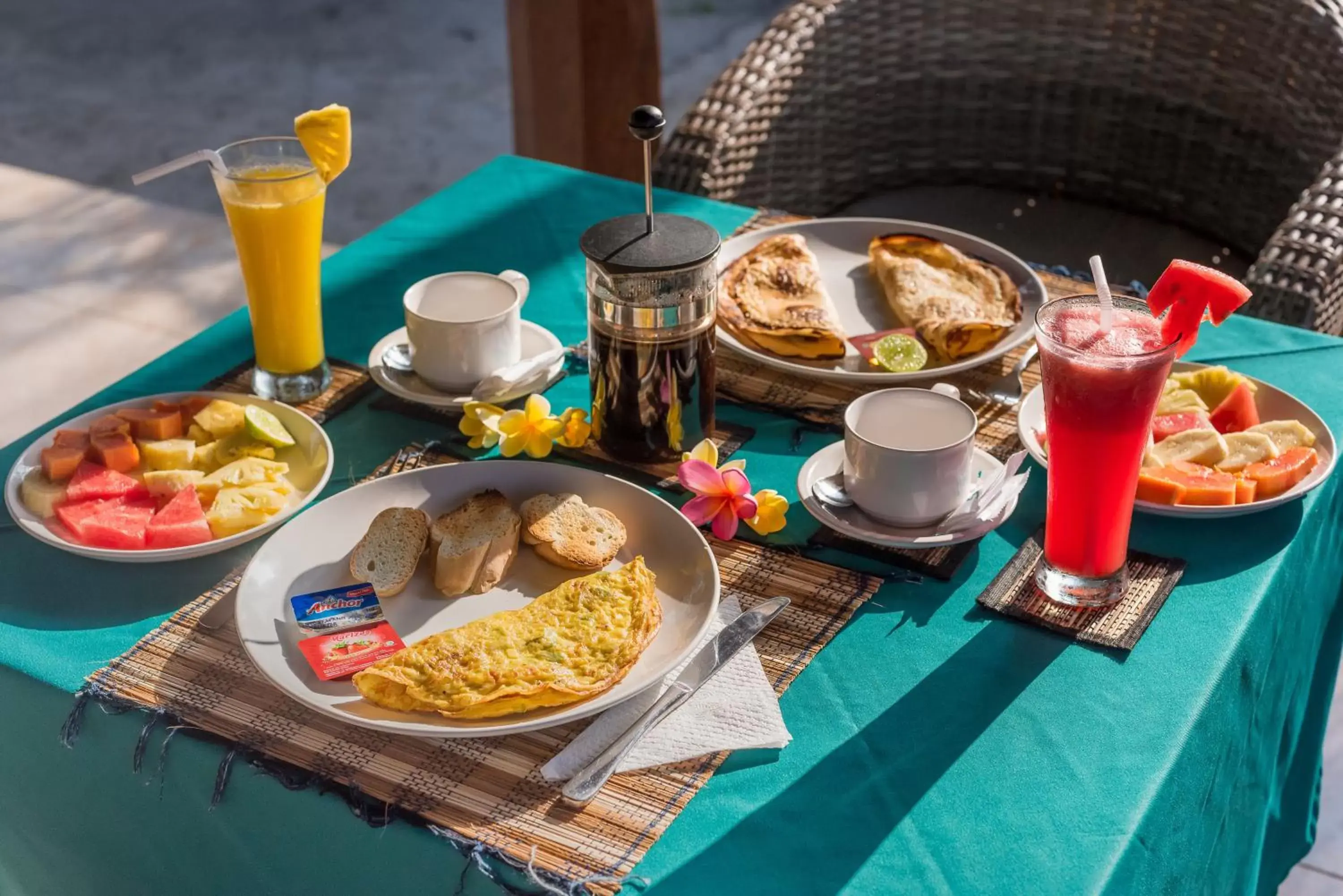 Restaurant/places to eat, Breakfast in Royal Retreat Villa's Lembongan