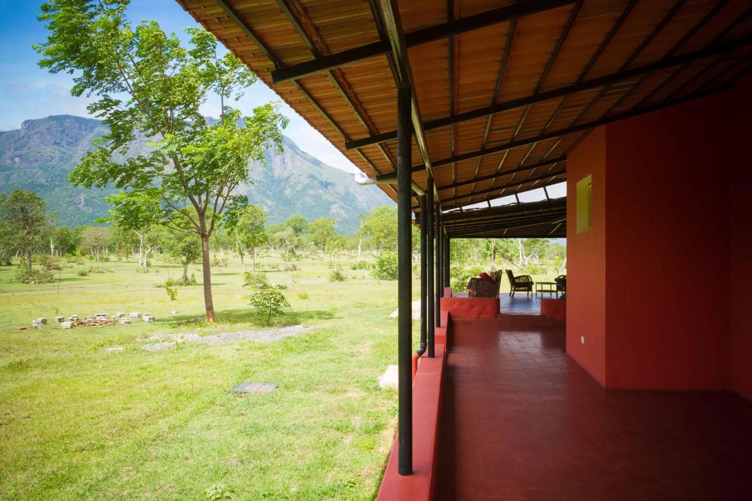 Patio in labdhi Resorts Masinagudi- Stag Groups not allowed