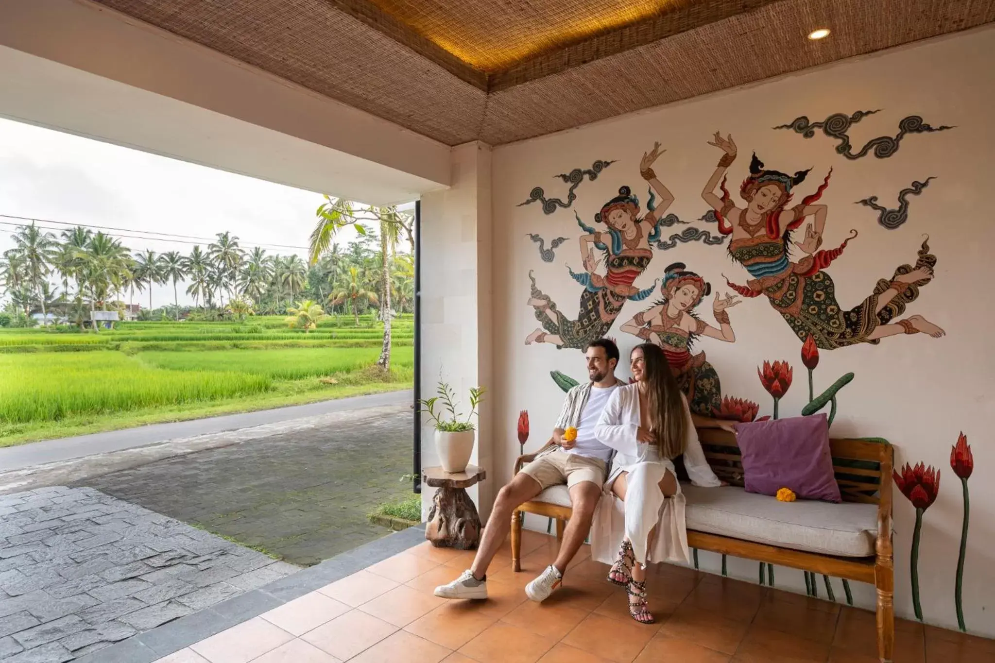 Lobby or reception in Dedary Resort Ubud by Ini Vie Hospitality