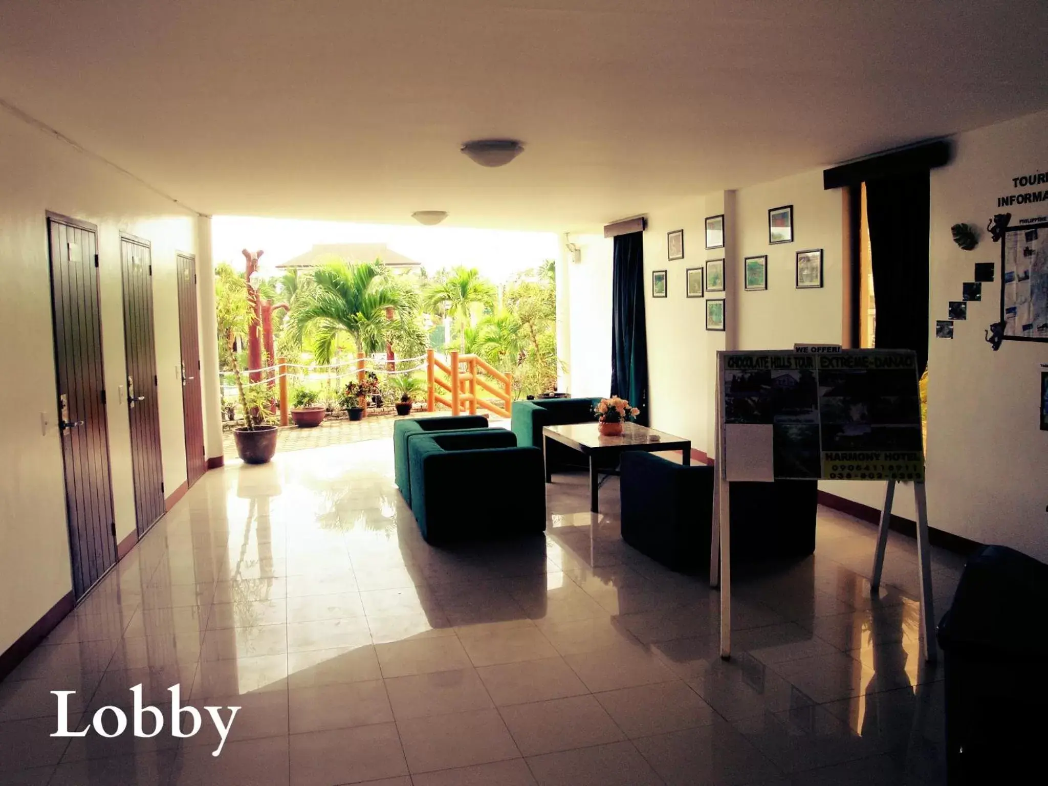 Lobby or reception in Harmony Hotel