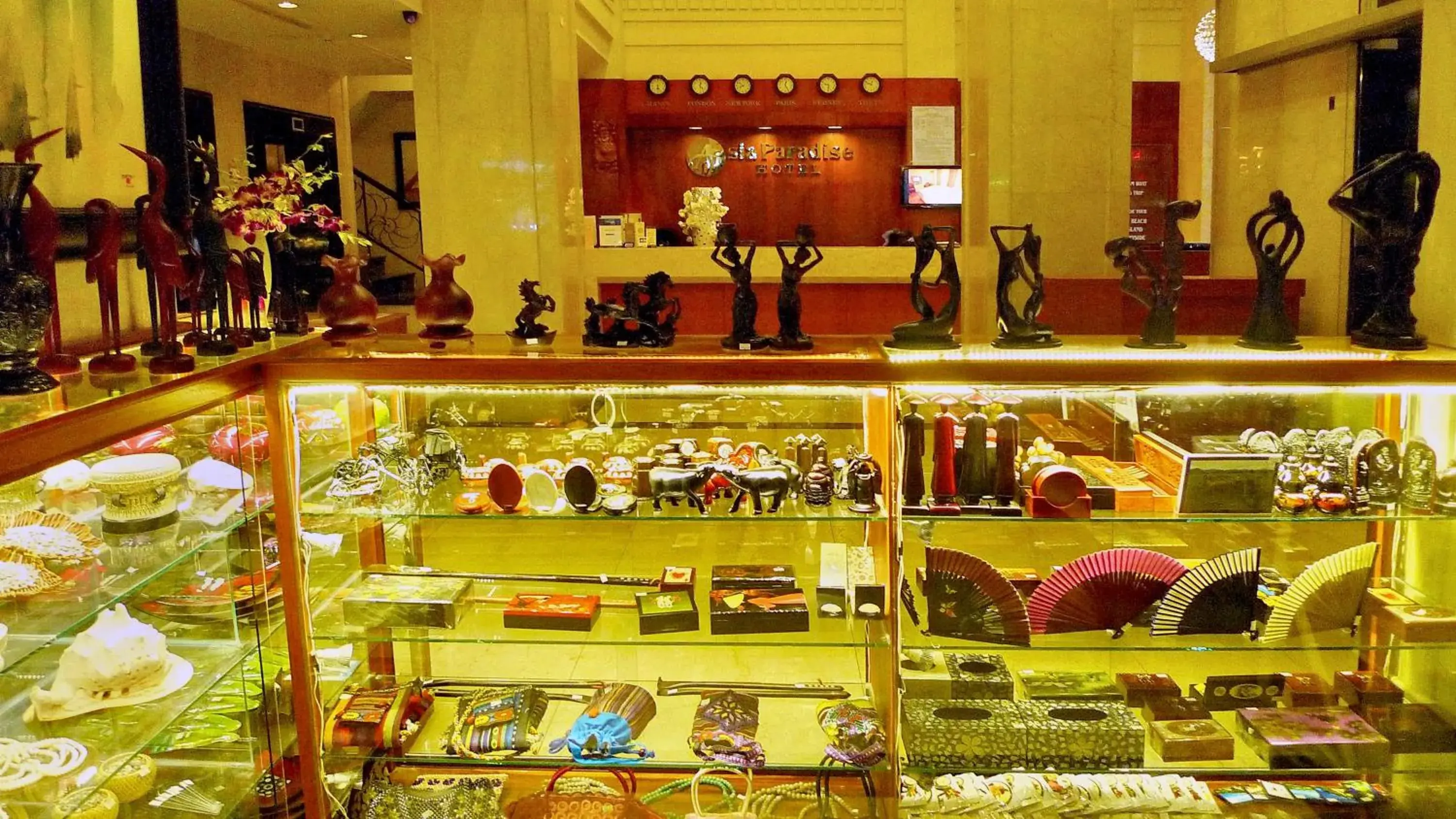 On-site shops in Asia Paradise Hotel