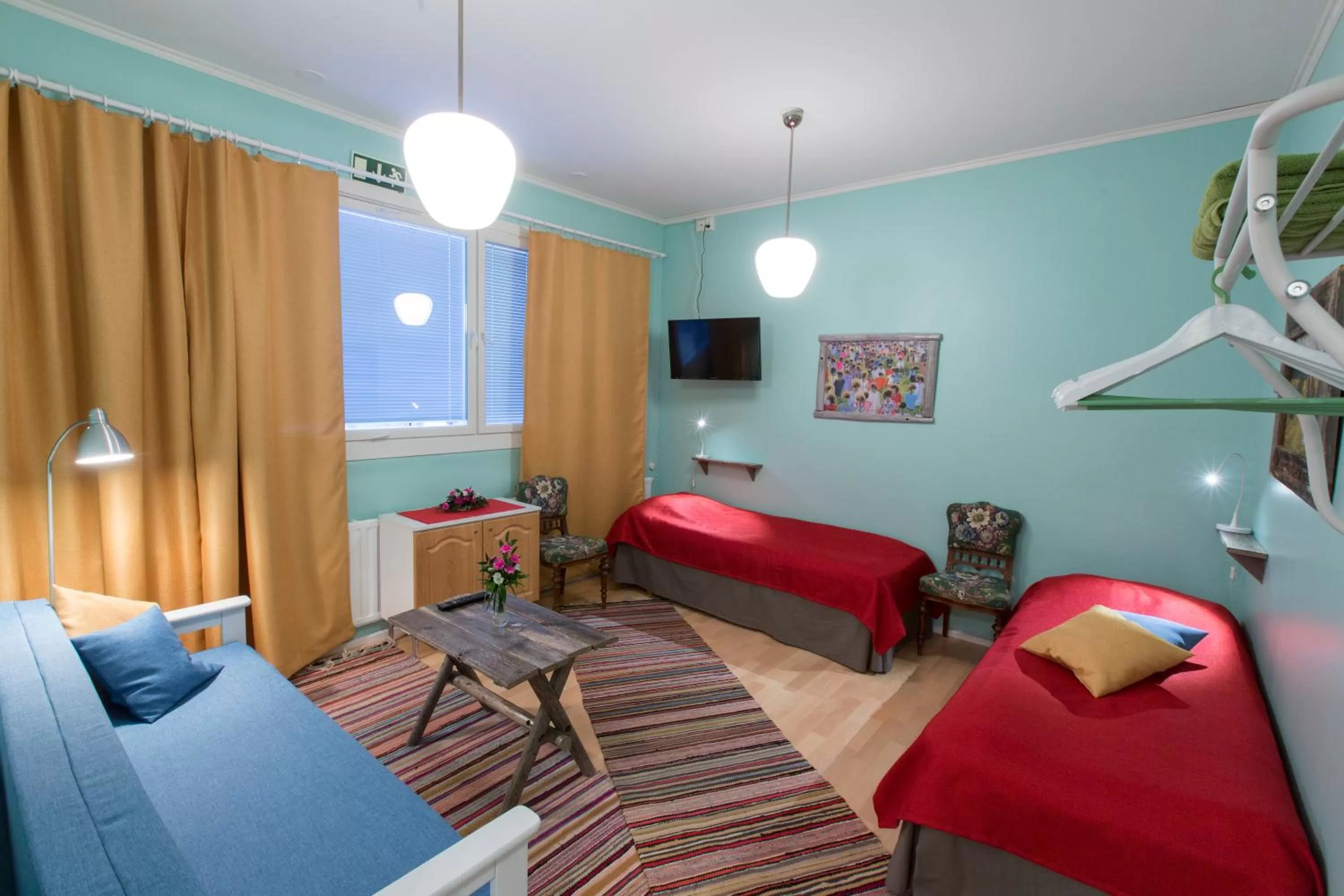 Photo of the whole room, Bed in Kuutamo B&B Guesthouse