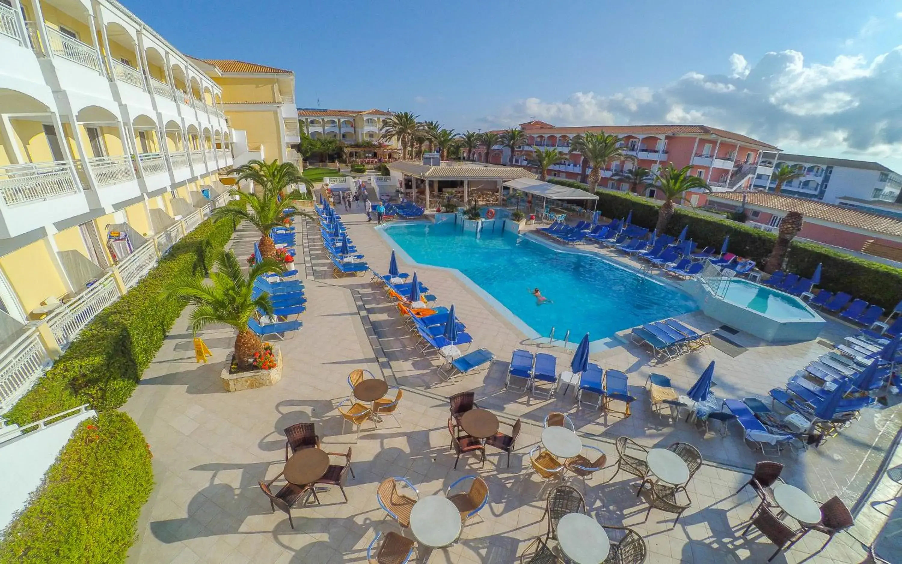 Swimming pool in Poseidon Beach Hotel