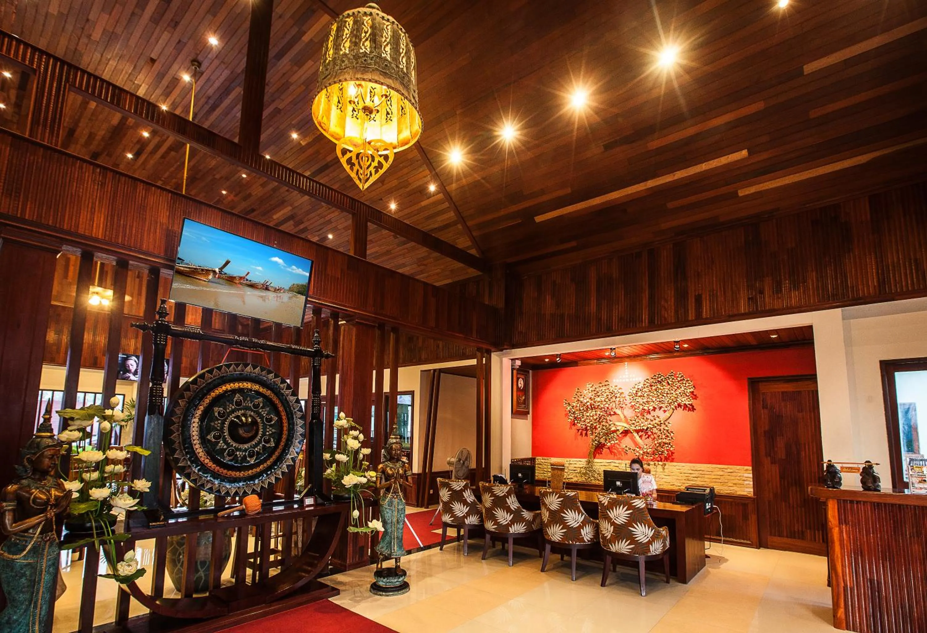 Lobby or reception in T-Villa Phuket