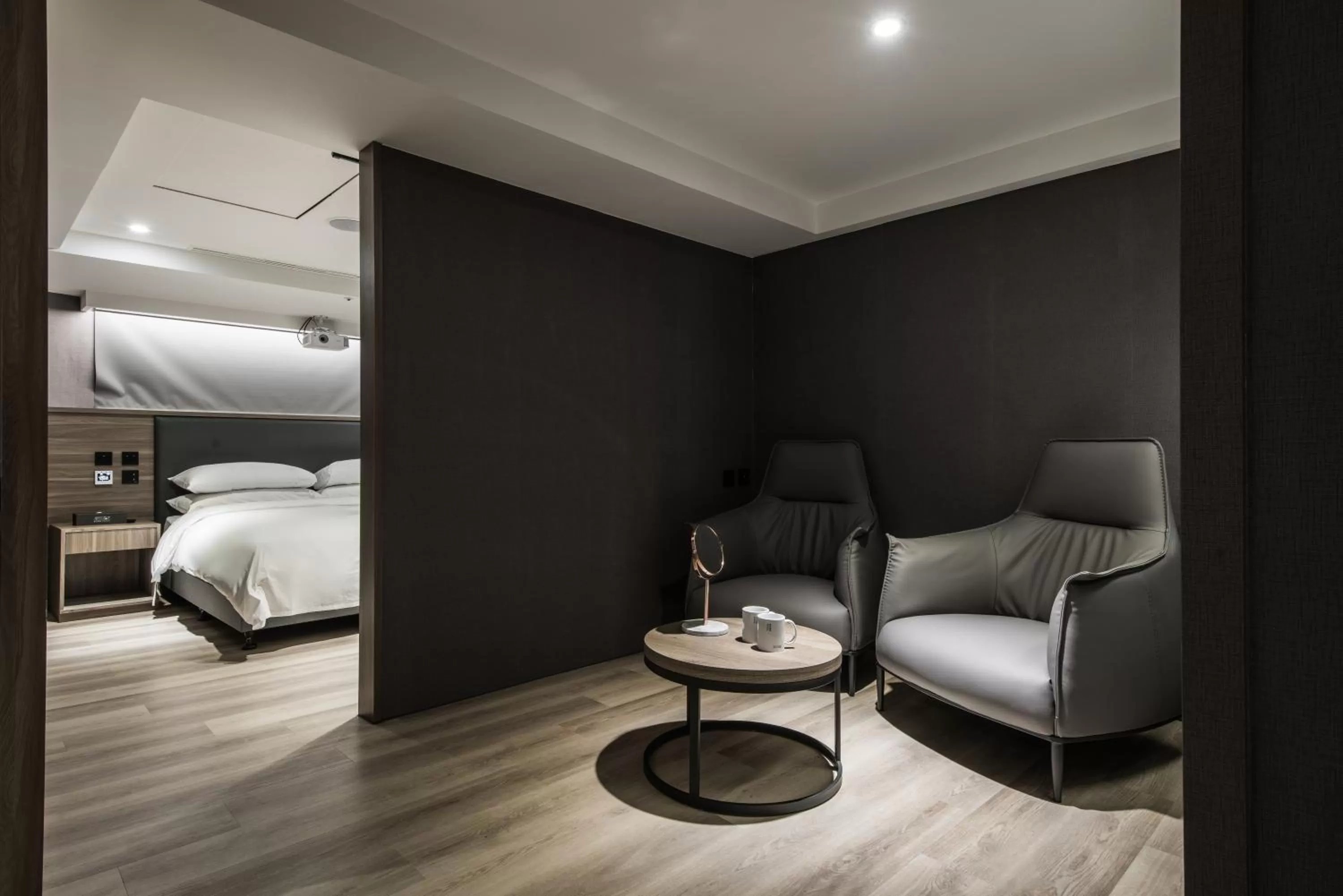 Bed in Autumn Willow Hotel