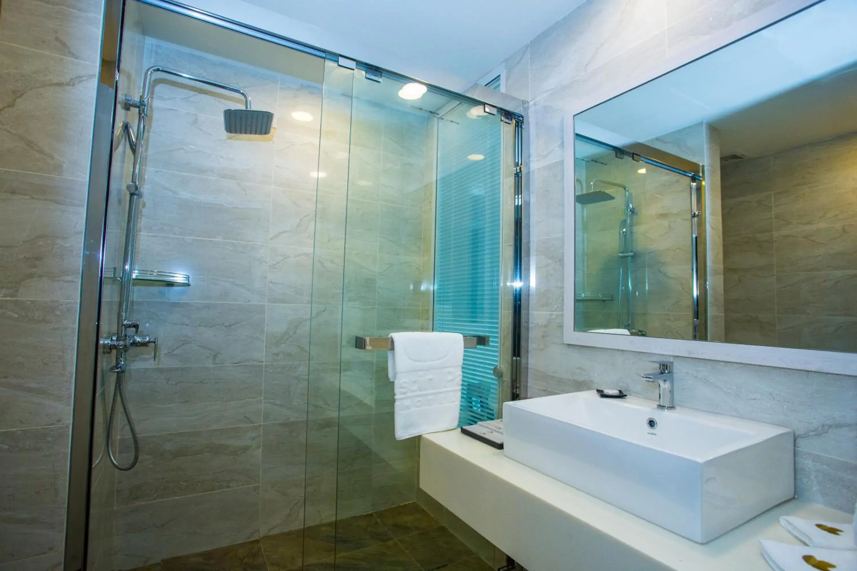 Shower, Bathroom in Austin Park Hotel